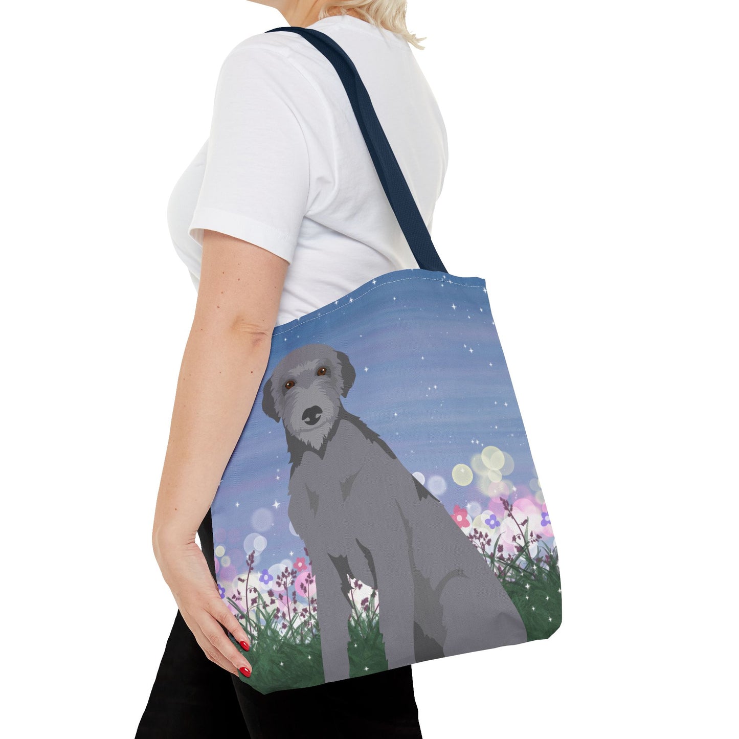 Scottish Deerhound Dog Tote Bag 16x16