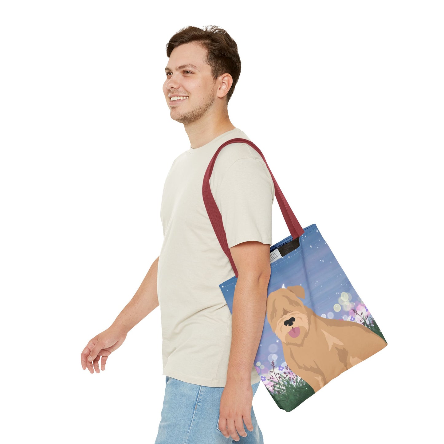 Soft Coated Wheaten Terrier Dog Tote Bag 16x16