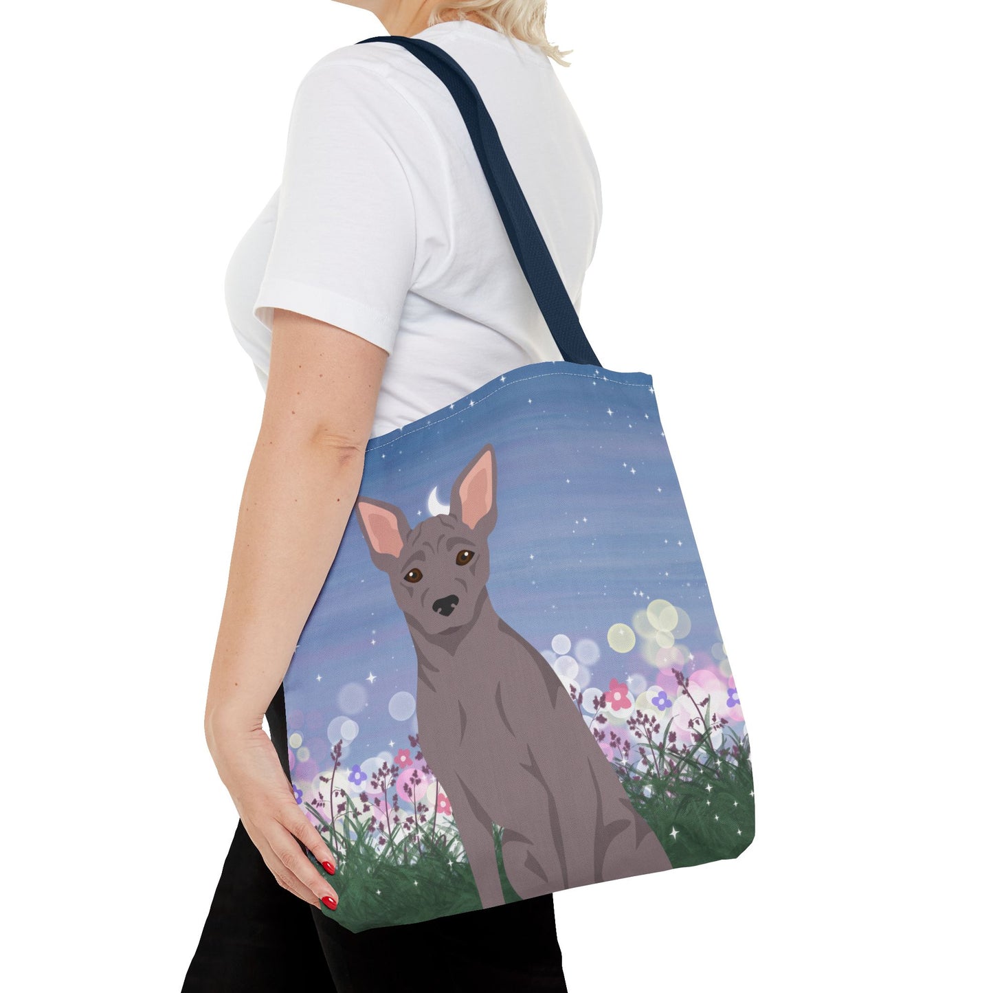 American Hairless Terrier Dog Tote Bag 16x16