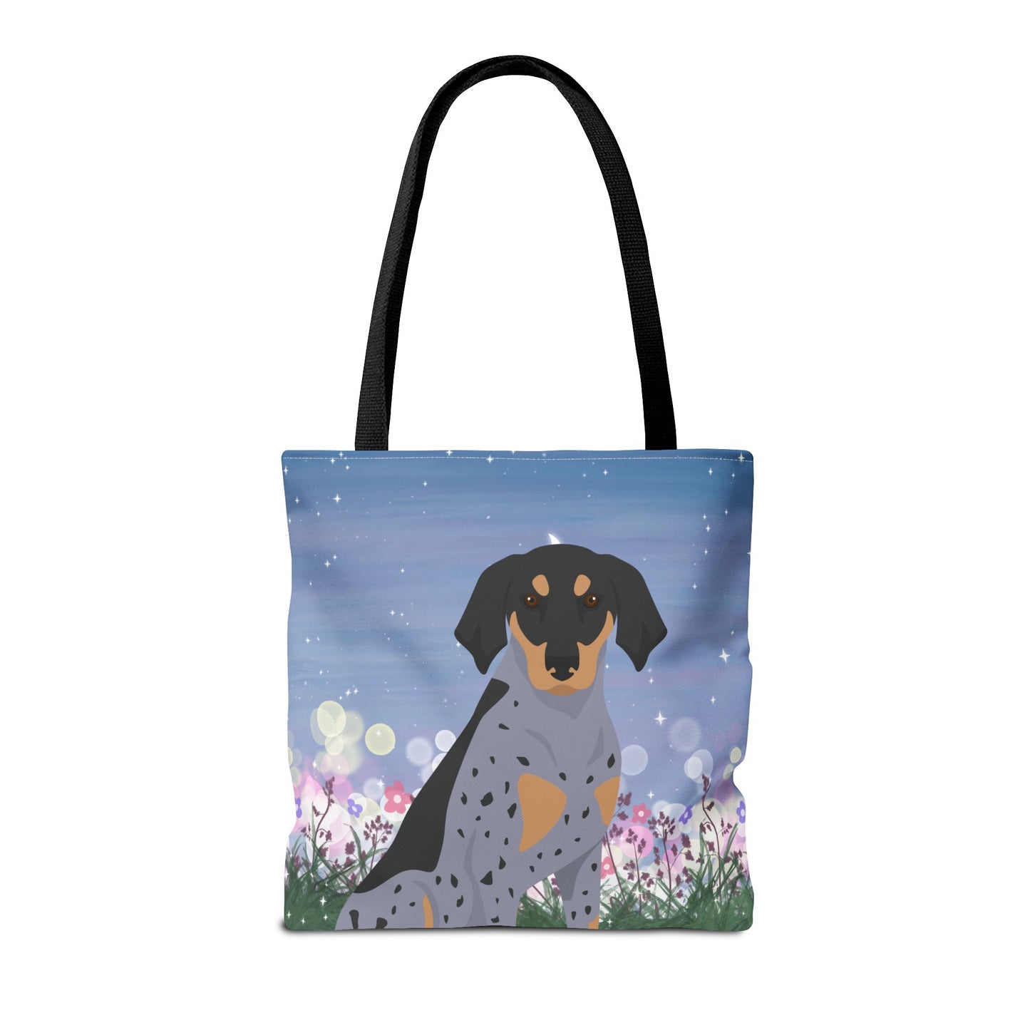 Bluetick Coonhound Dog Tote Bag 16x16