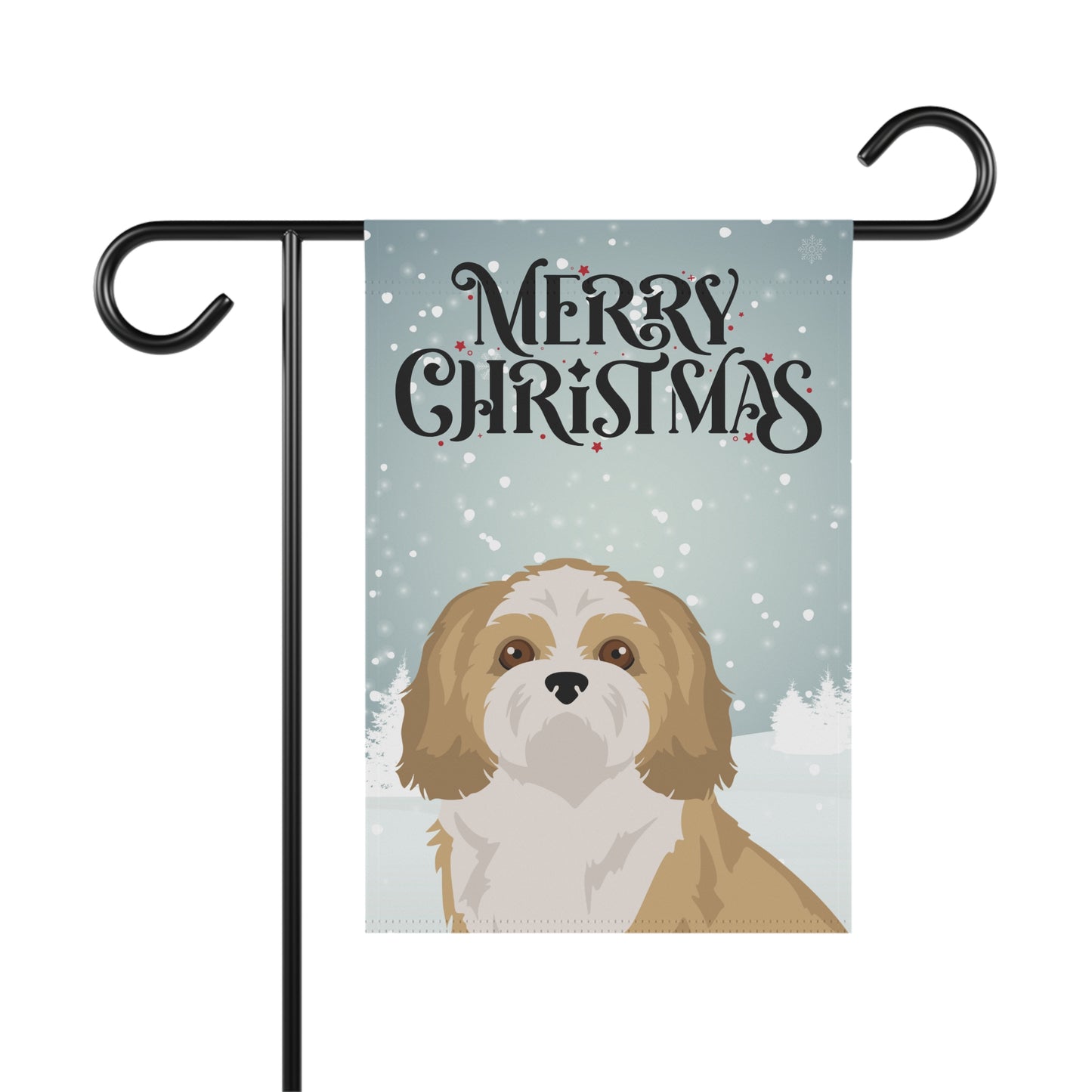 Shih Tzu Dog Garden Flag