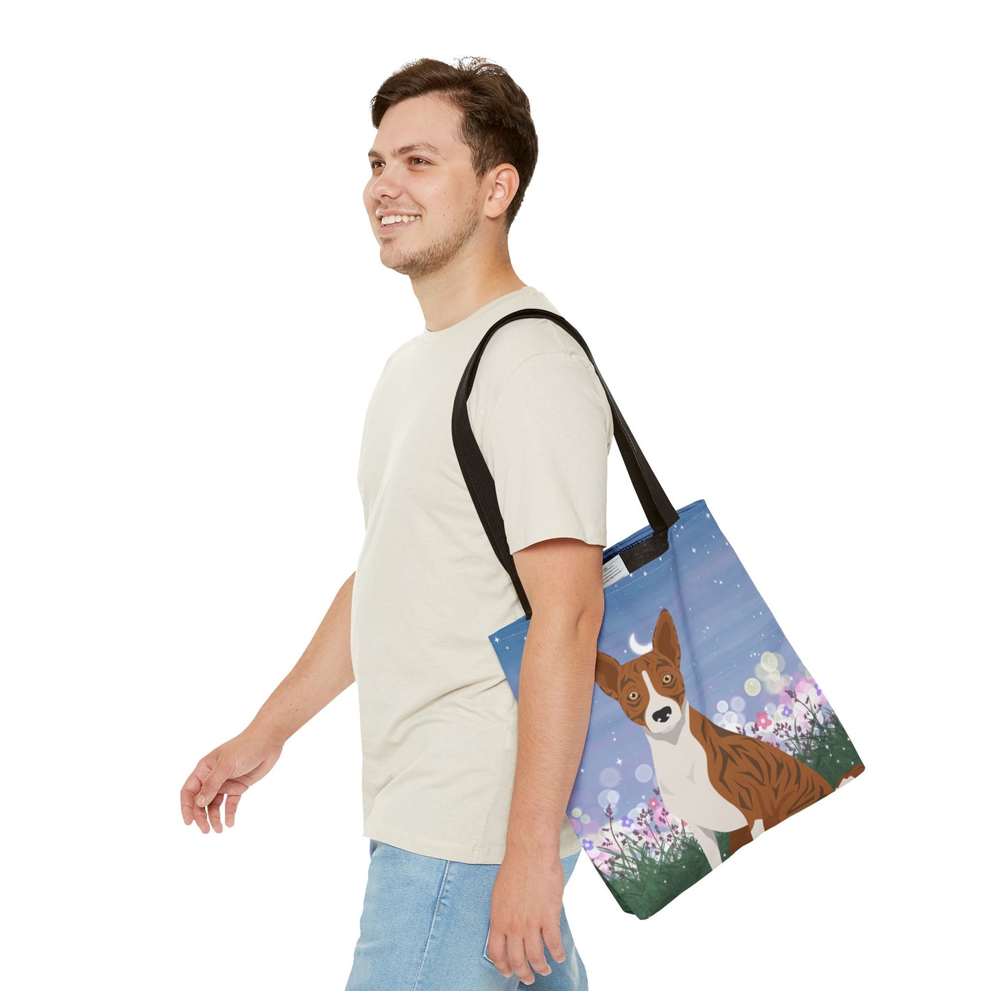 Basenji Dog Tote Bag 16x16