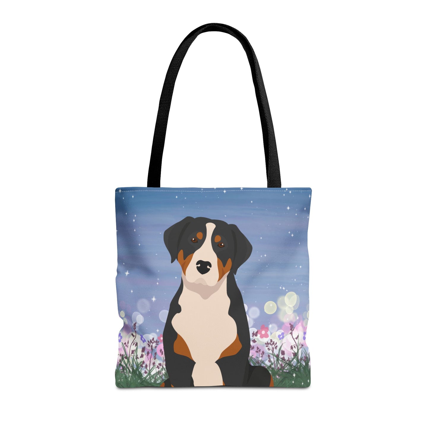 Great Swiss Mountain Dog Dog Tote Bag 16x16