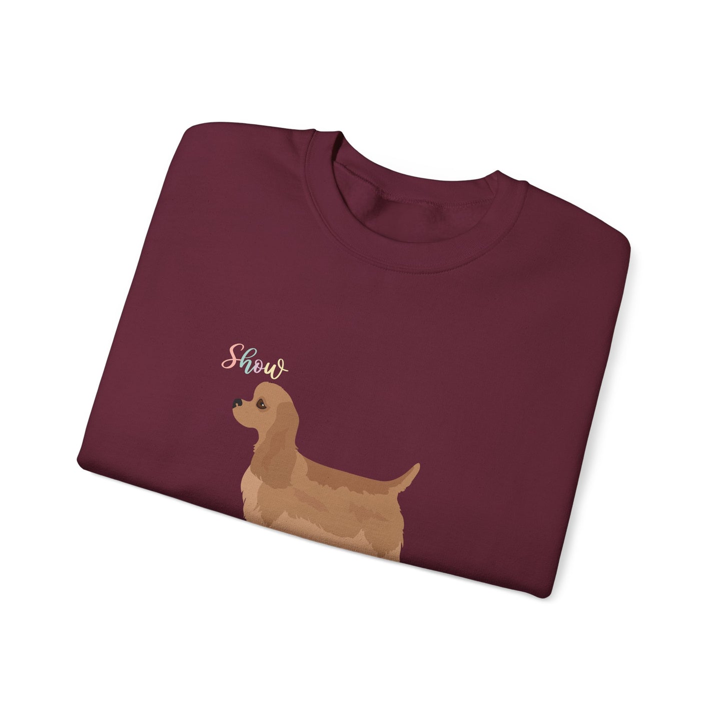 Cocker Spaniel Dog Unisex Heavy Blend Crewneck Sweatshirt