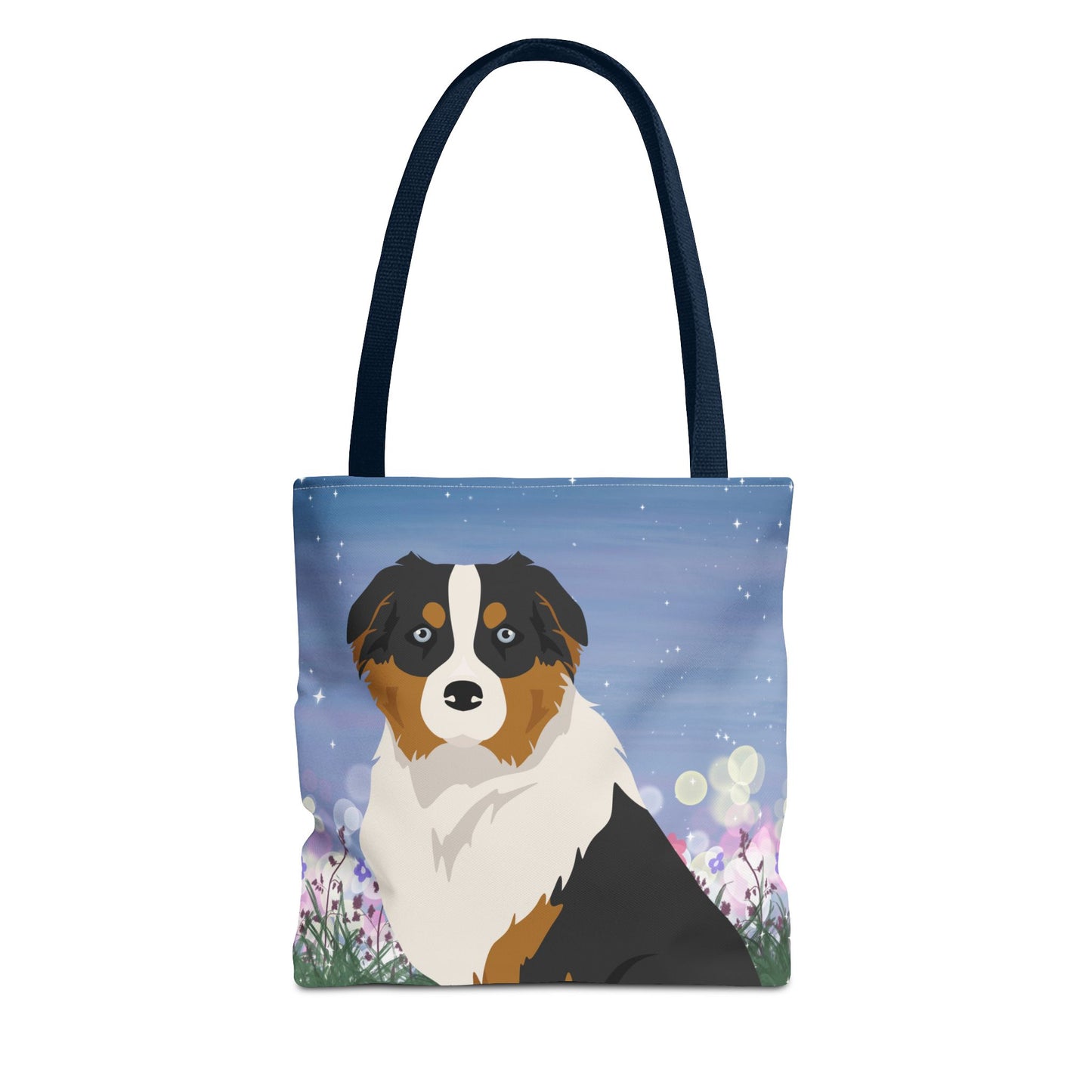 Australian Shepherd Dog Tote Bag 13x13