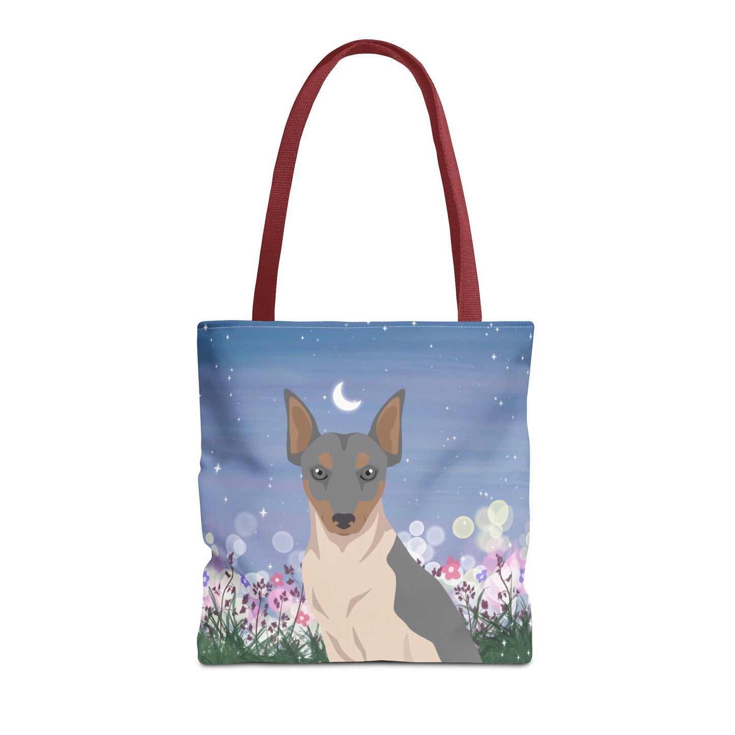 Brazilian Terrier Dog Tote Bag 16x16