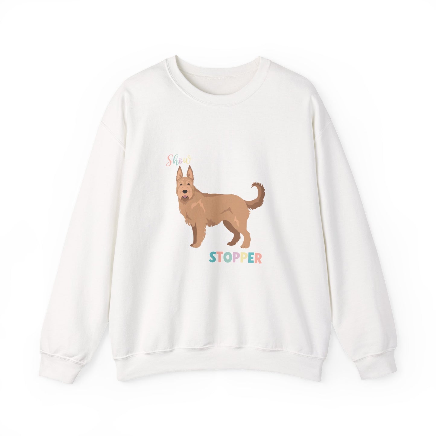 Berger Picard Dog Unisex Heavy Blend Crewneck Sweatshirt