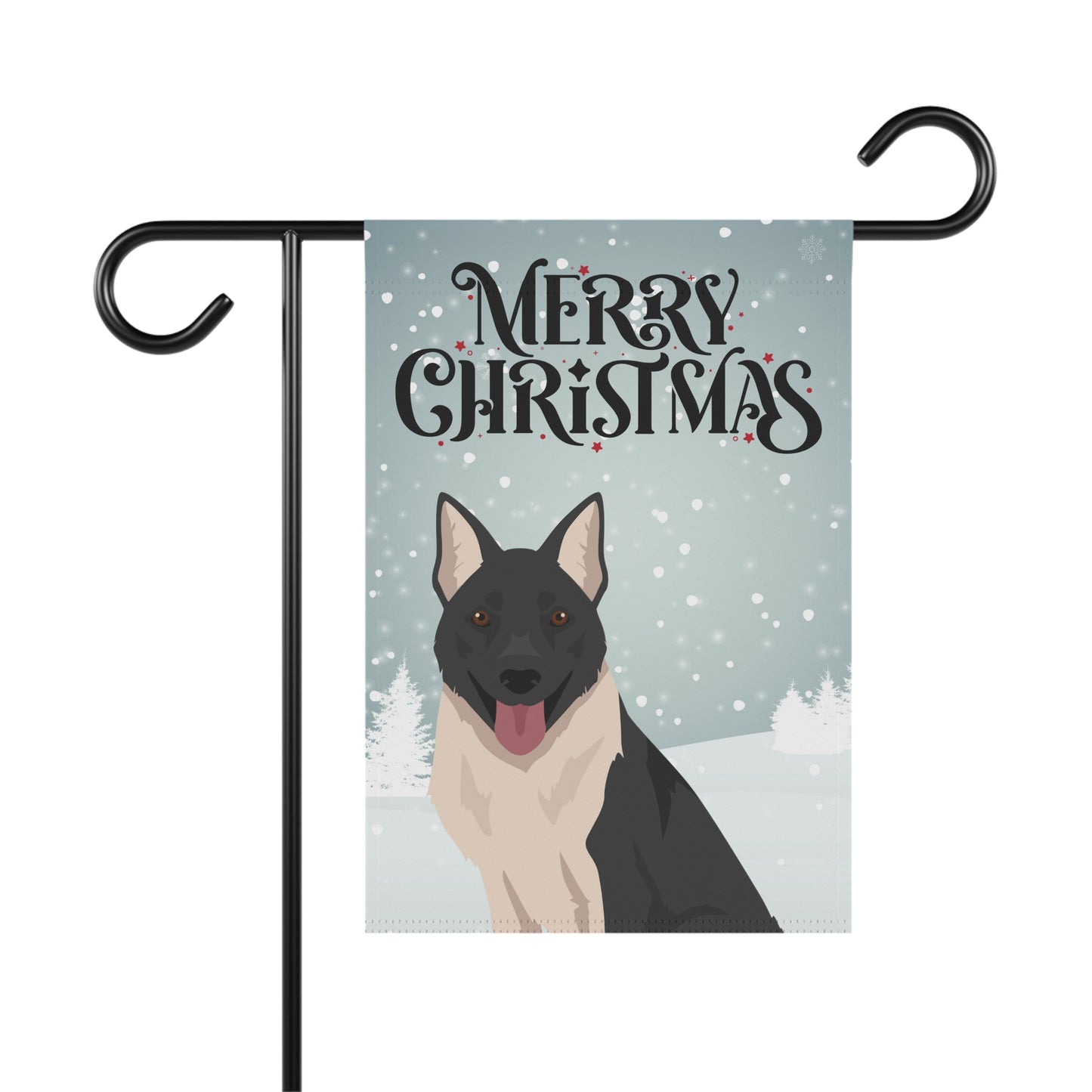 Russo European Laika Dog Garden Flag