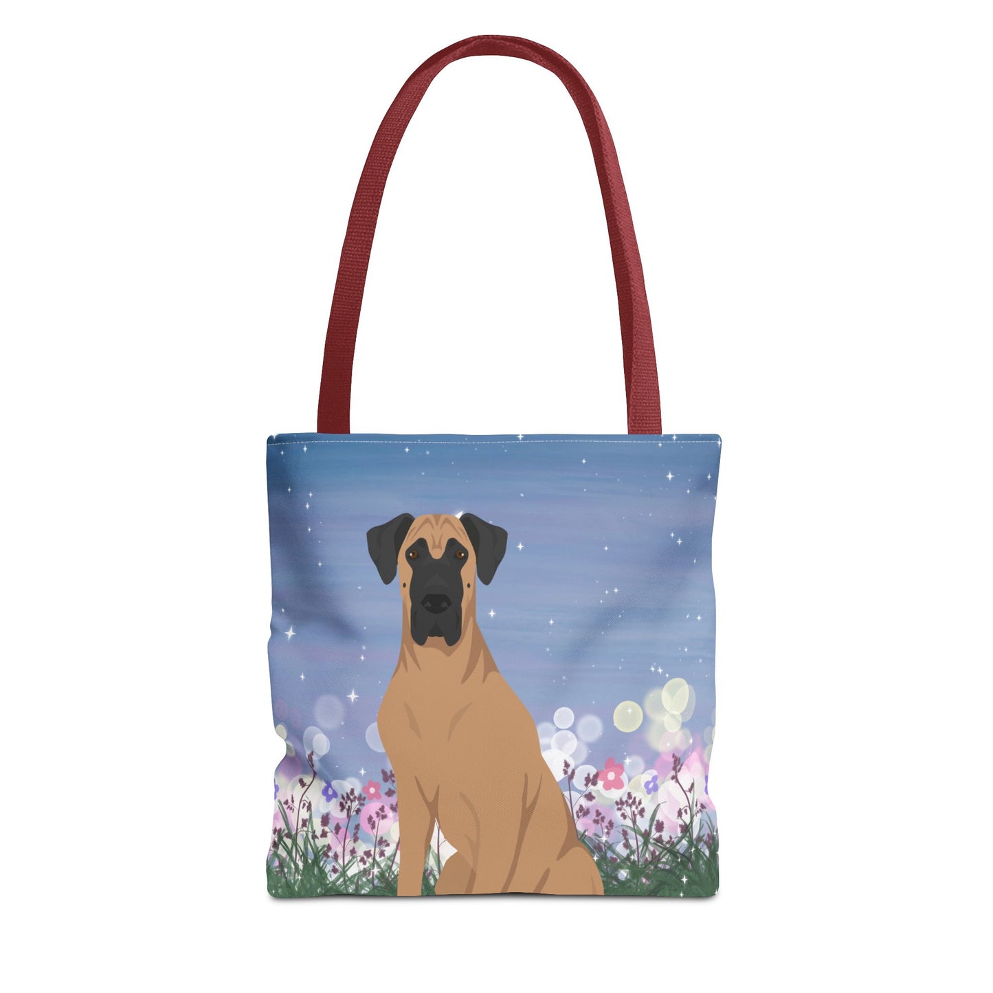Great Dane Dog Tote Bag 13x13