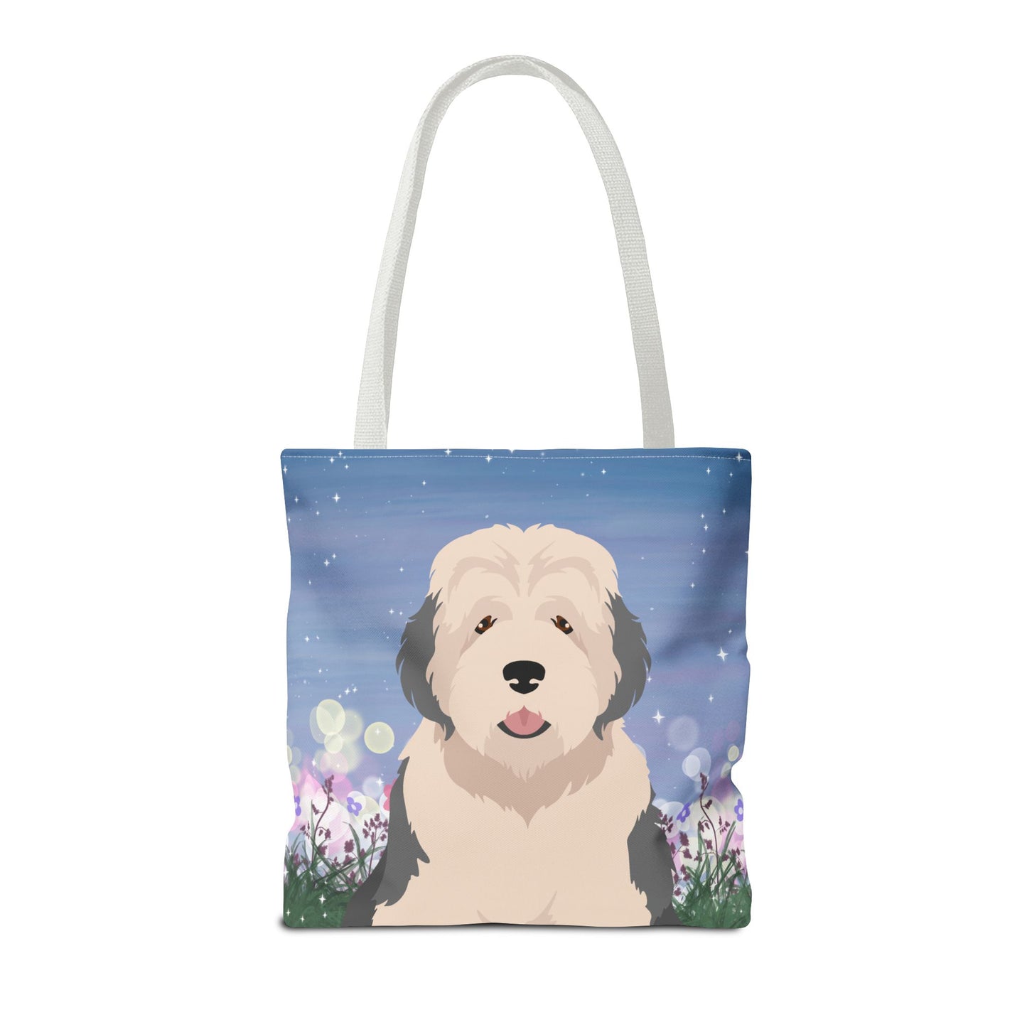 Old English Sheepdog Dog Tote Bag 16x16