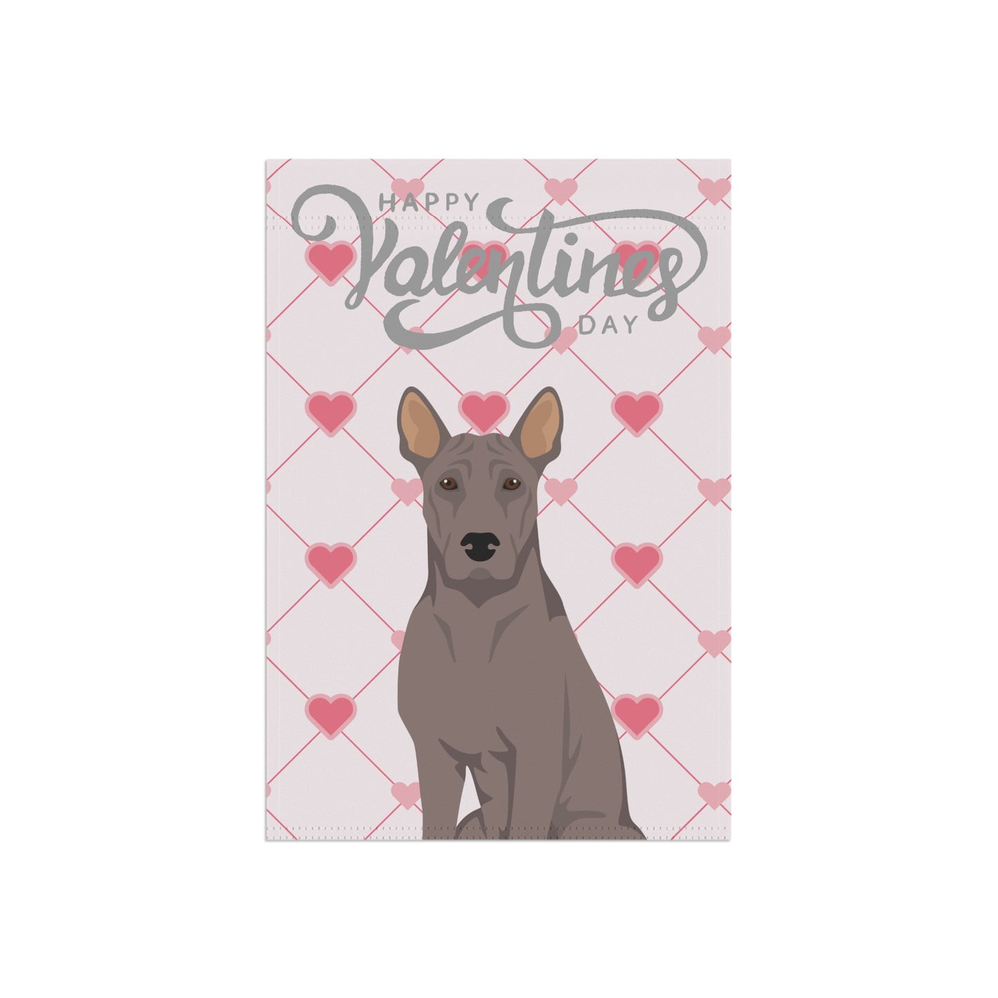 Thai Ridgeback Dog Valentines Day Garden Flag