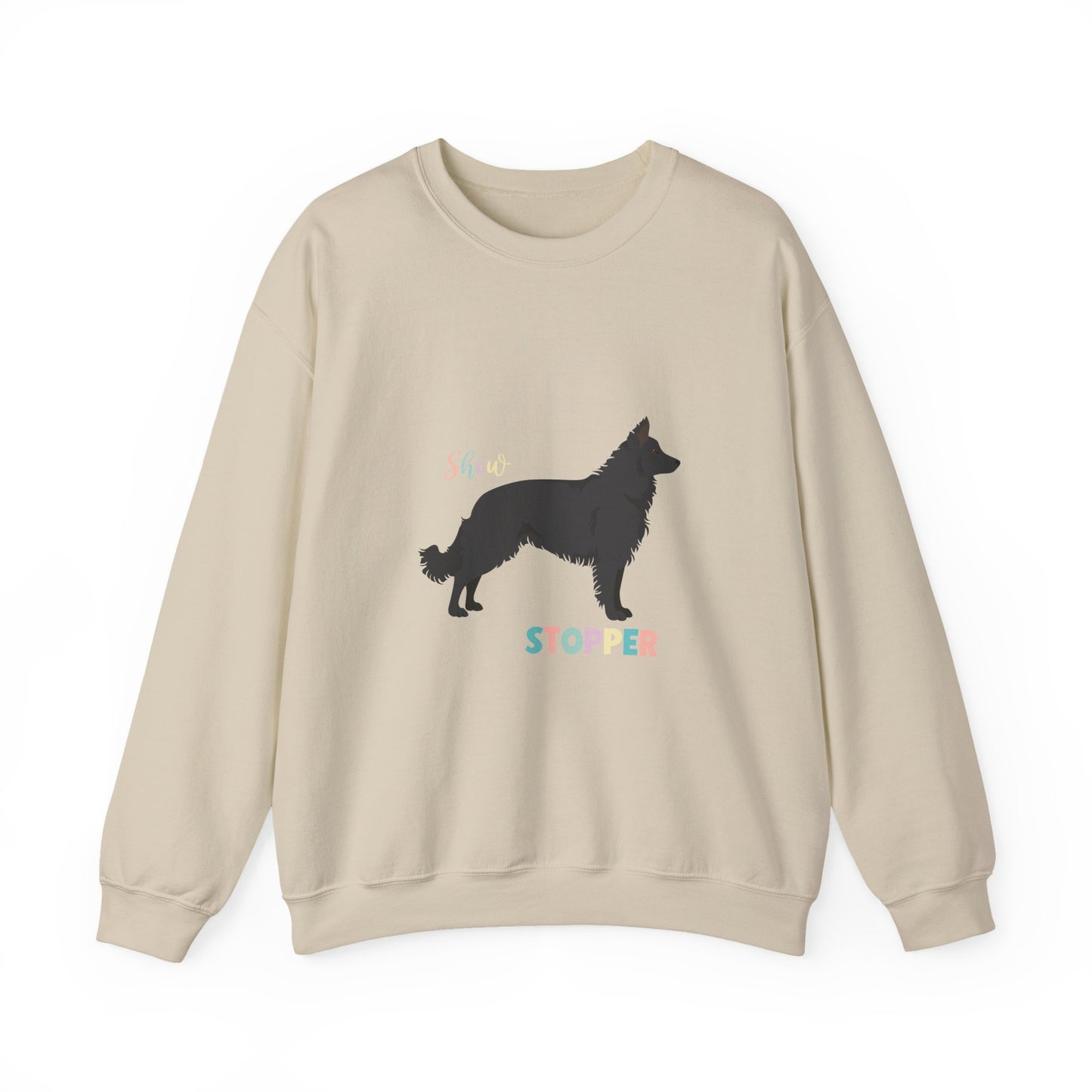 Mudi Dog Dog Unisex Heavy Blend Crewneck Sweatshirt