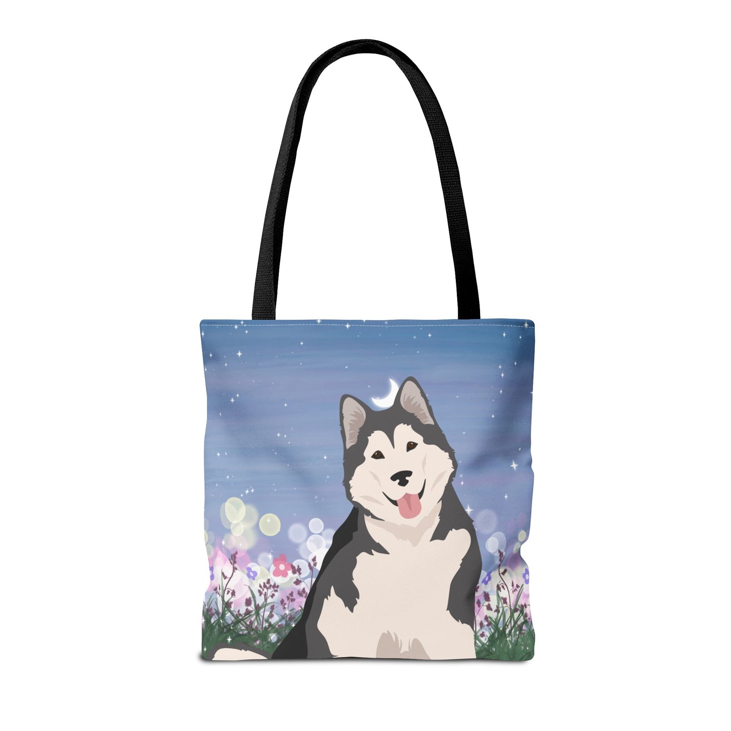 Alaskan Malamute Dog Tote Bag 16x16
