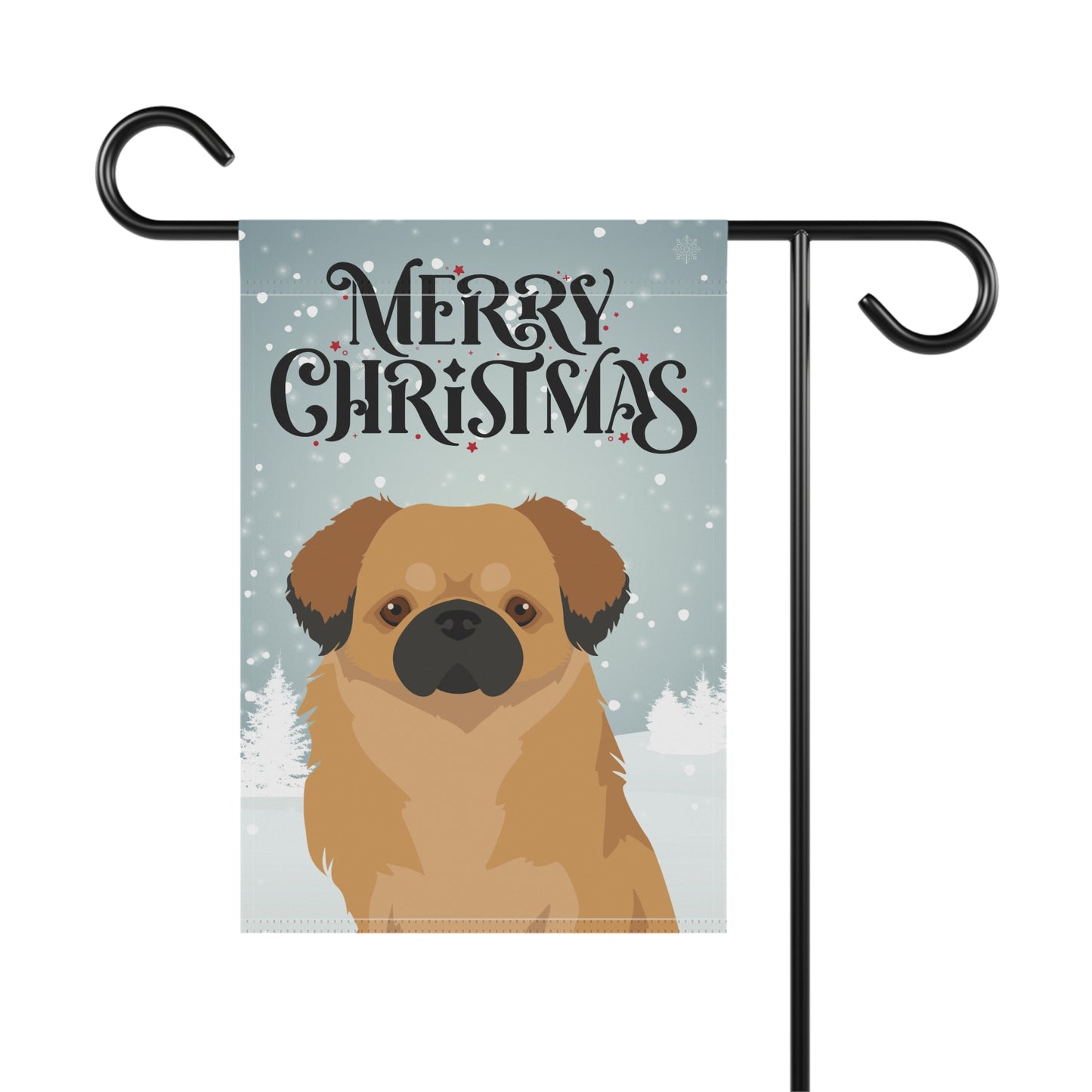Tibetan Spaniel Dog Garden Flag