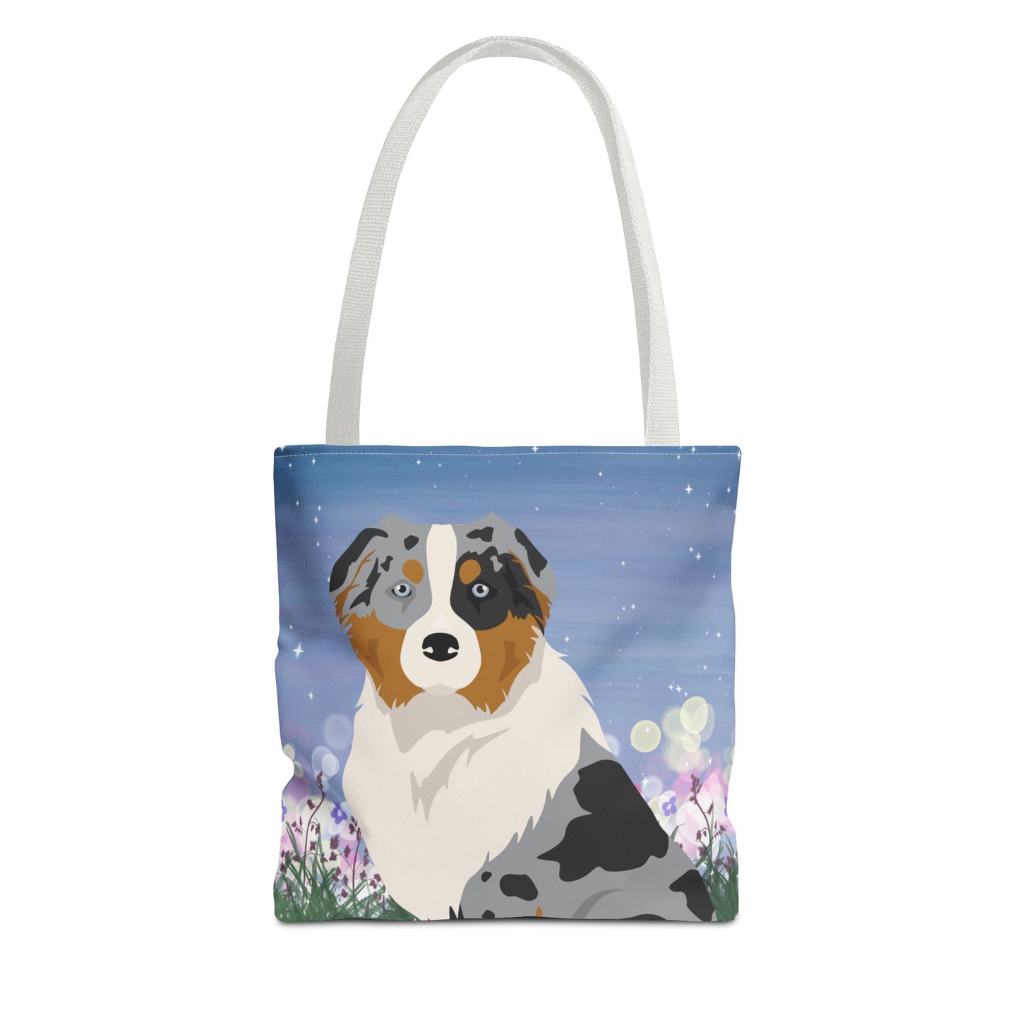 Australian Shepherd Dog Tote Bag 13x13