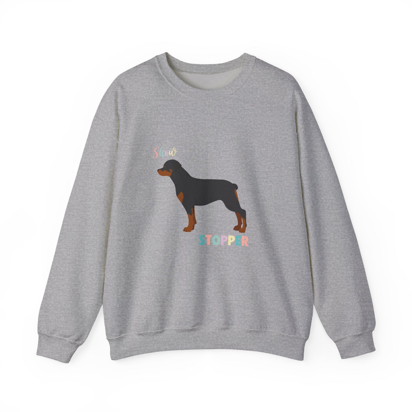 Rottweiler Dog Unisex Heavy Blend Crewneck Sweatshirt