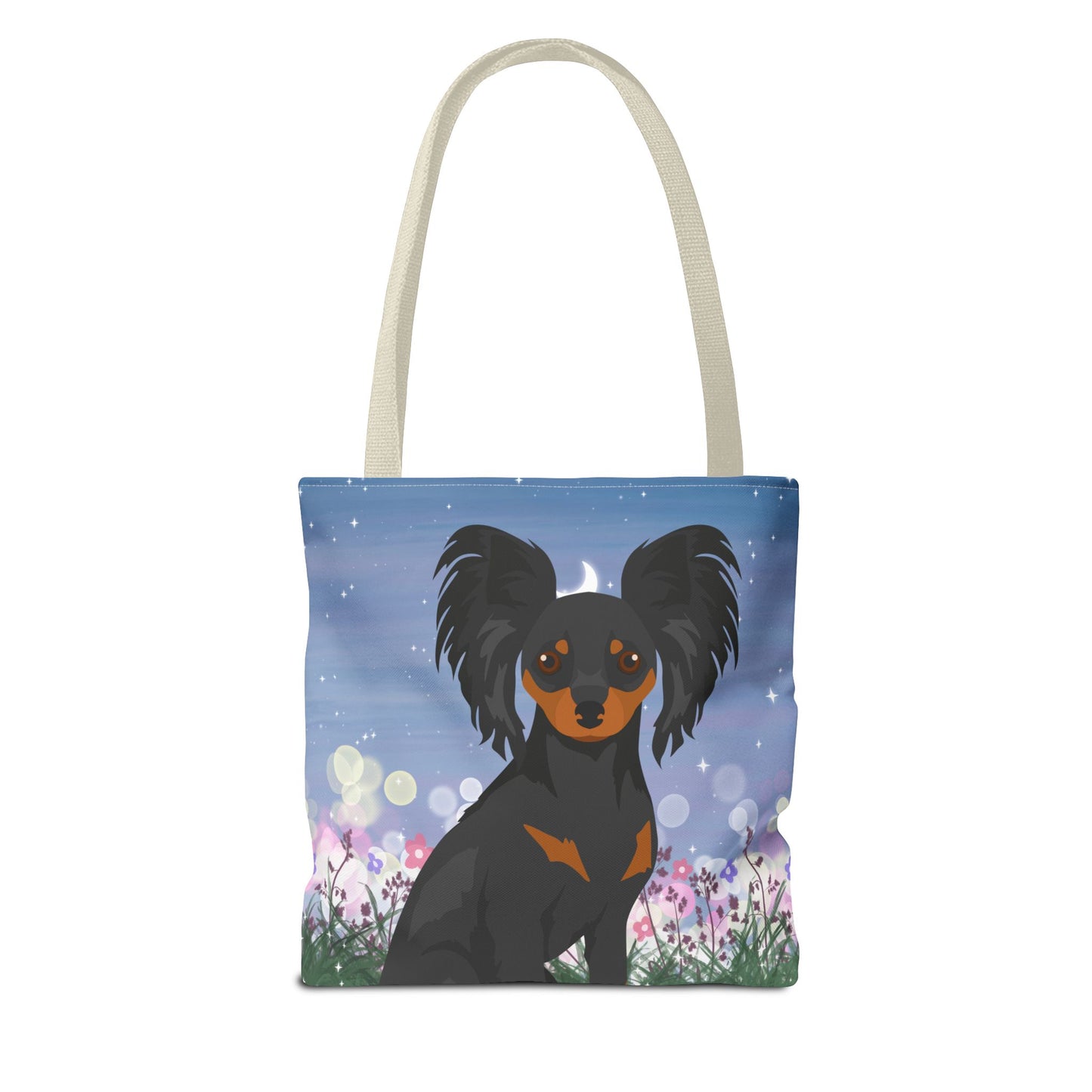 Russian Toy Dog Tote Bag 13x13