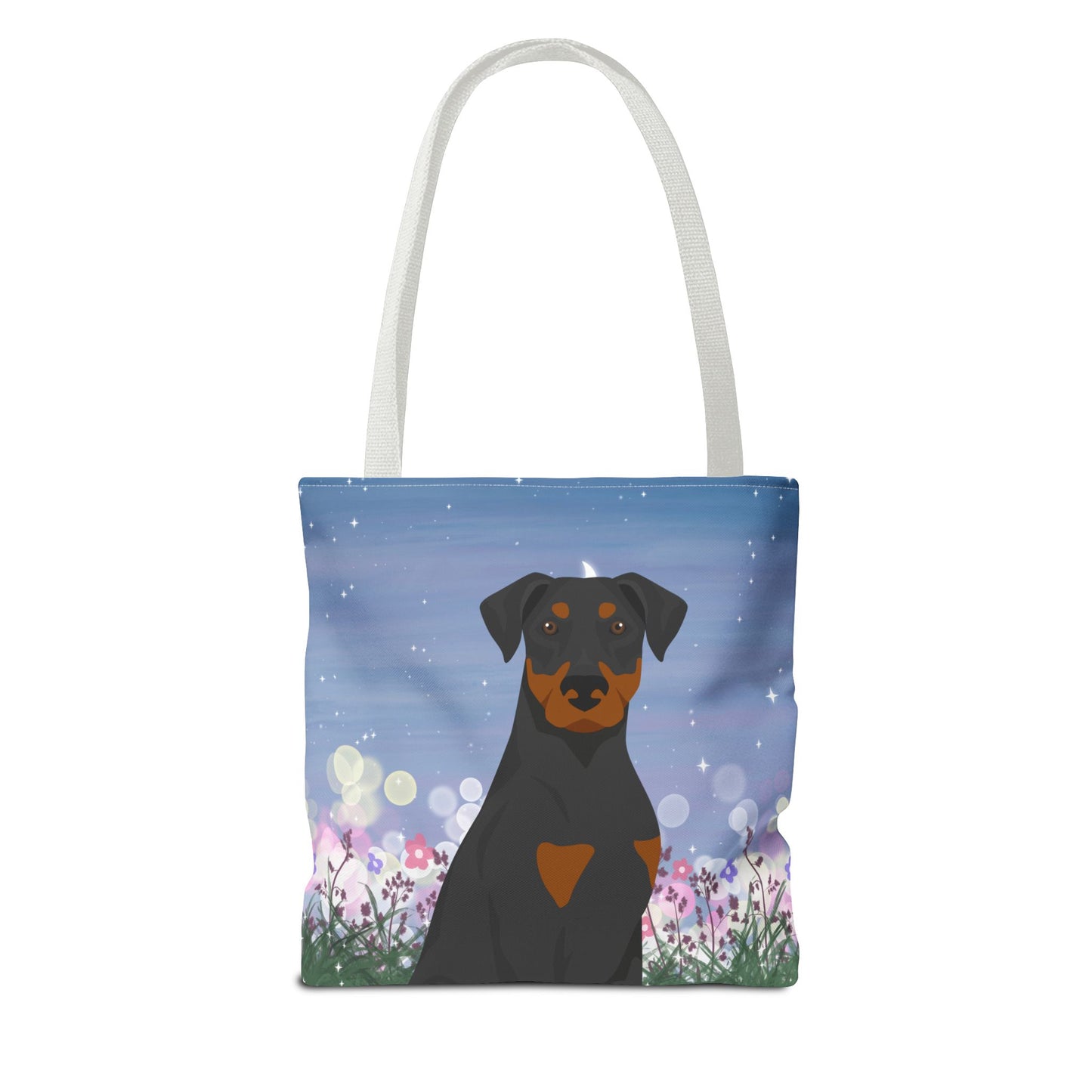 Dobermann Pinscher Dog Tote Bag 13x13