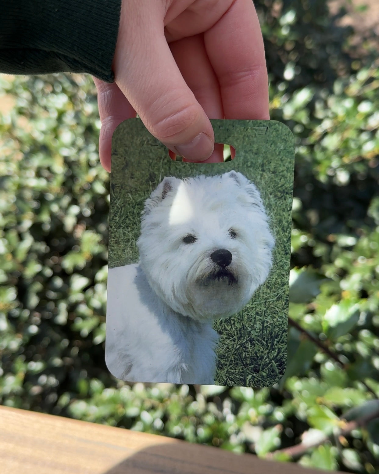 West Highland White Terrier Dog Luggage Tag