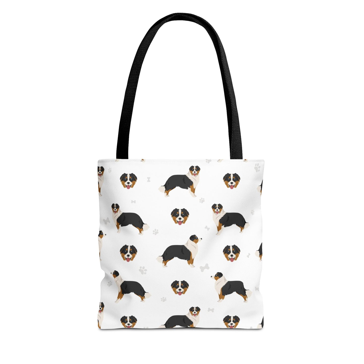 Australian Shepherd Dog Tote Bag, Aussie Dog Mom Gift