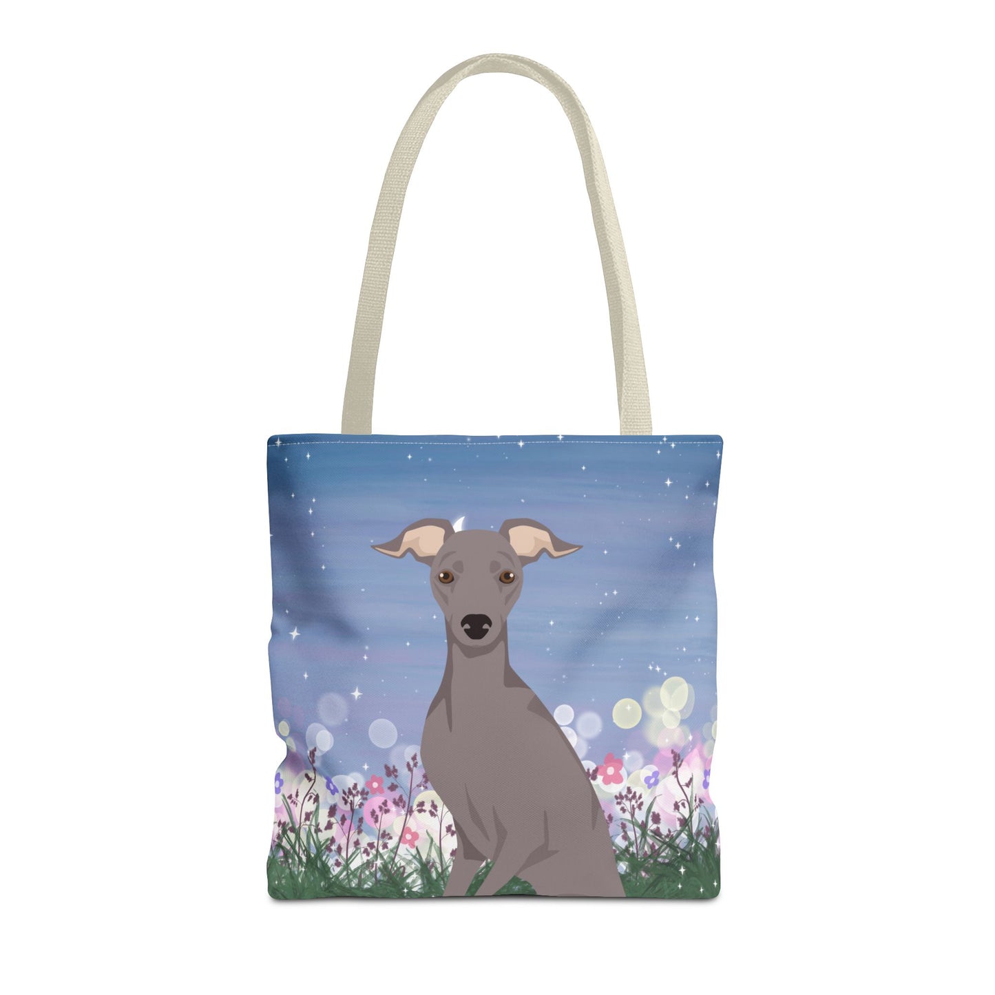 Italian Greyhound Dog Tote Bag 16x16