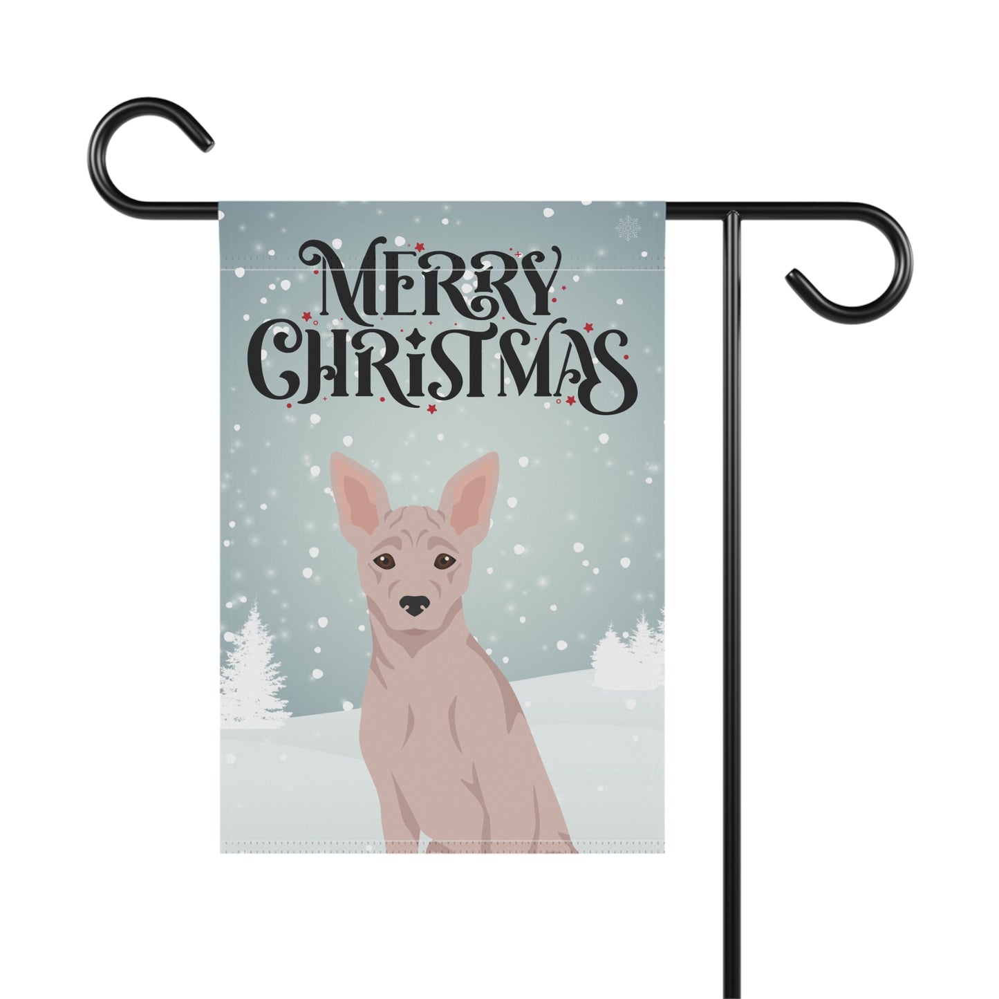 American Hairless Terrier Dog Garden Flag