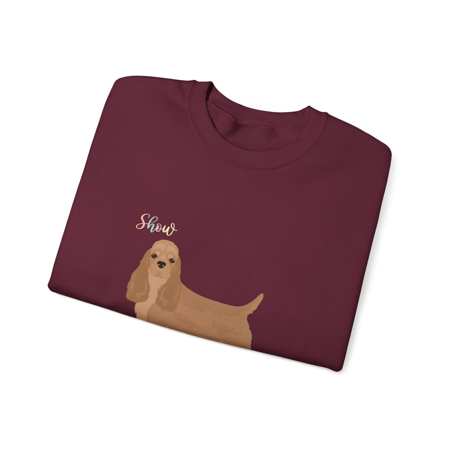 Cocker Spaniel Dog Unisex Heavy Blend Crewneck Sweatshirt