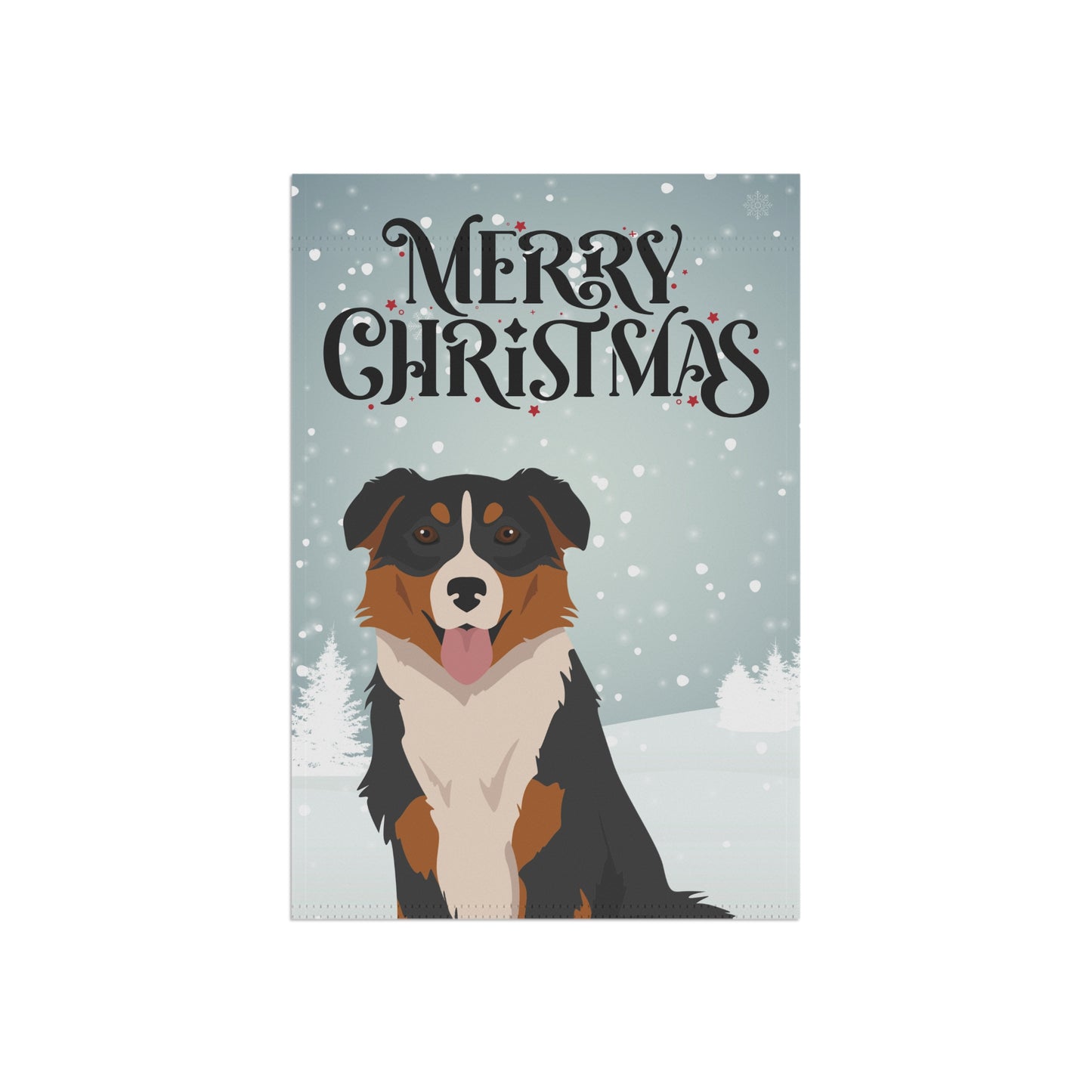 English Shepherd Dog Garden Flag
