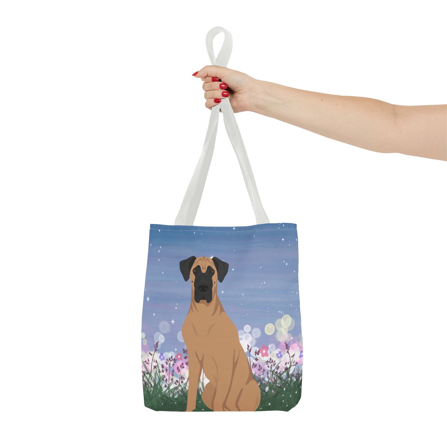 Great Dane Dog Tote Bag 13x13