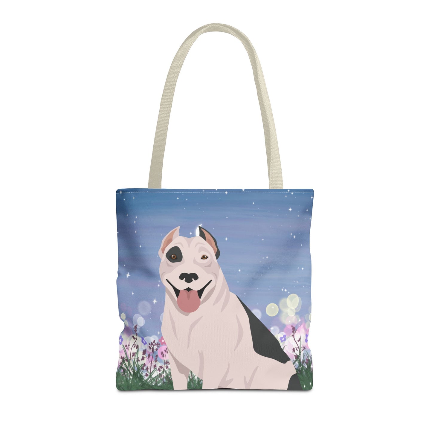Pit Bull Dog Tote Bag 16x16