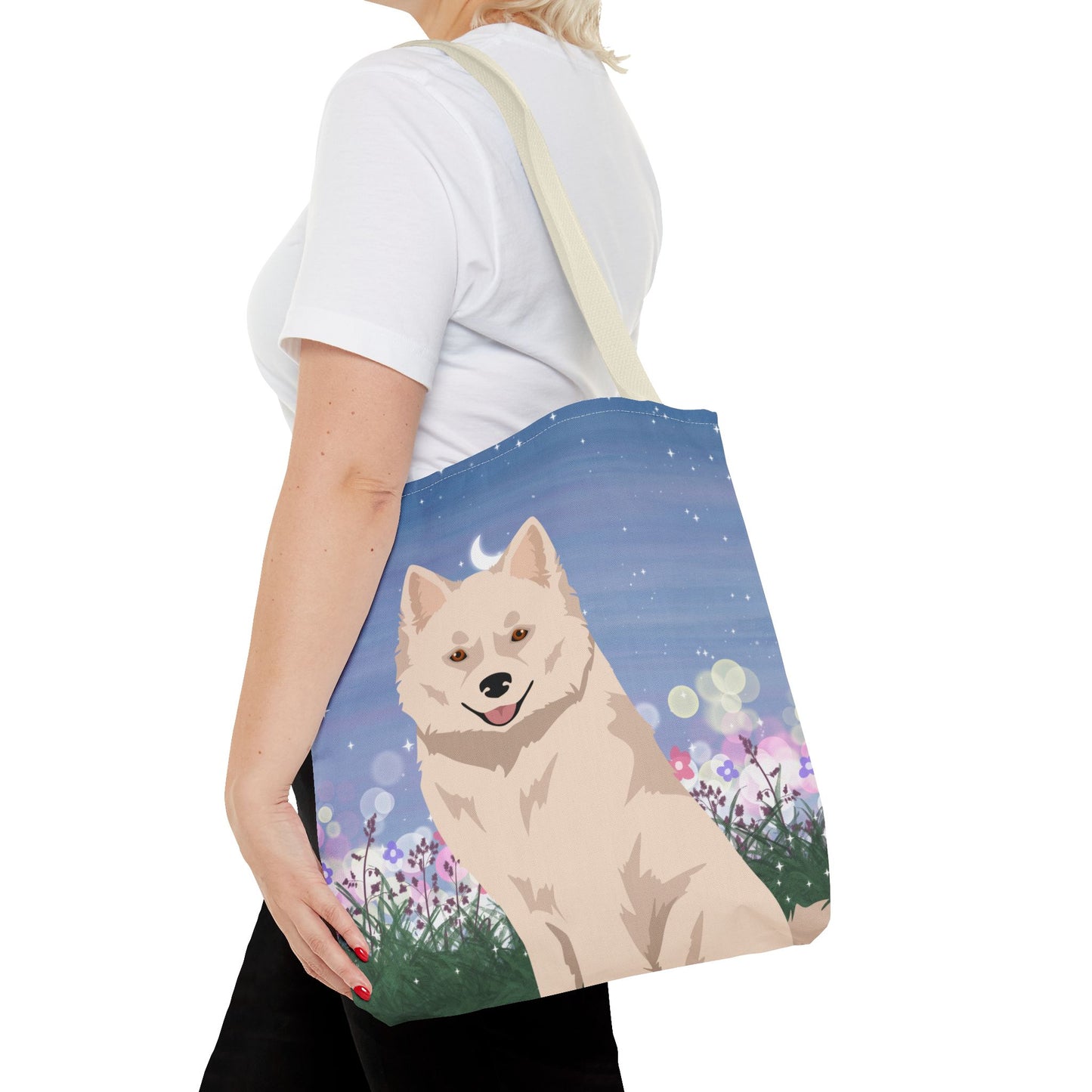 Nenets Herding Laika Dog Tote Bag 16x16
