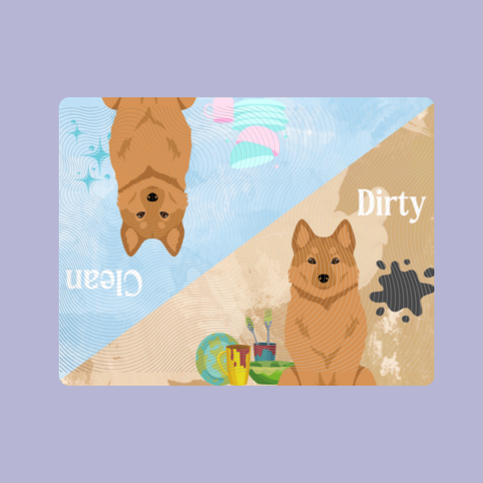 Finnish Spitz Clean/Dirty Magnet