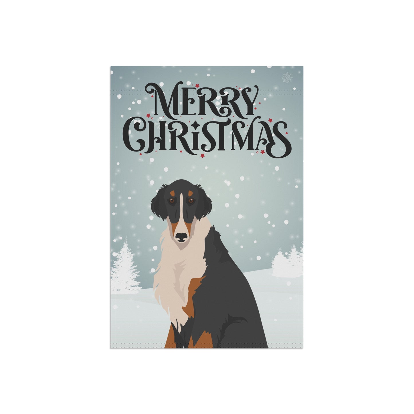 Borzoi Dog Garden Flag
