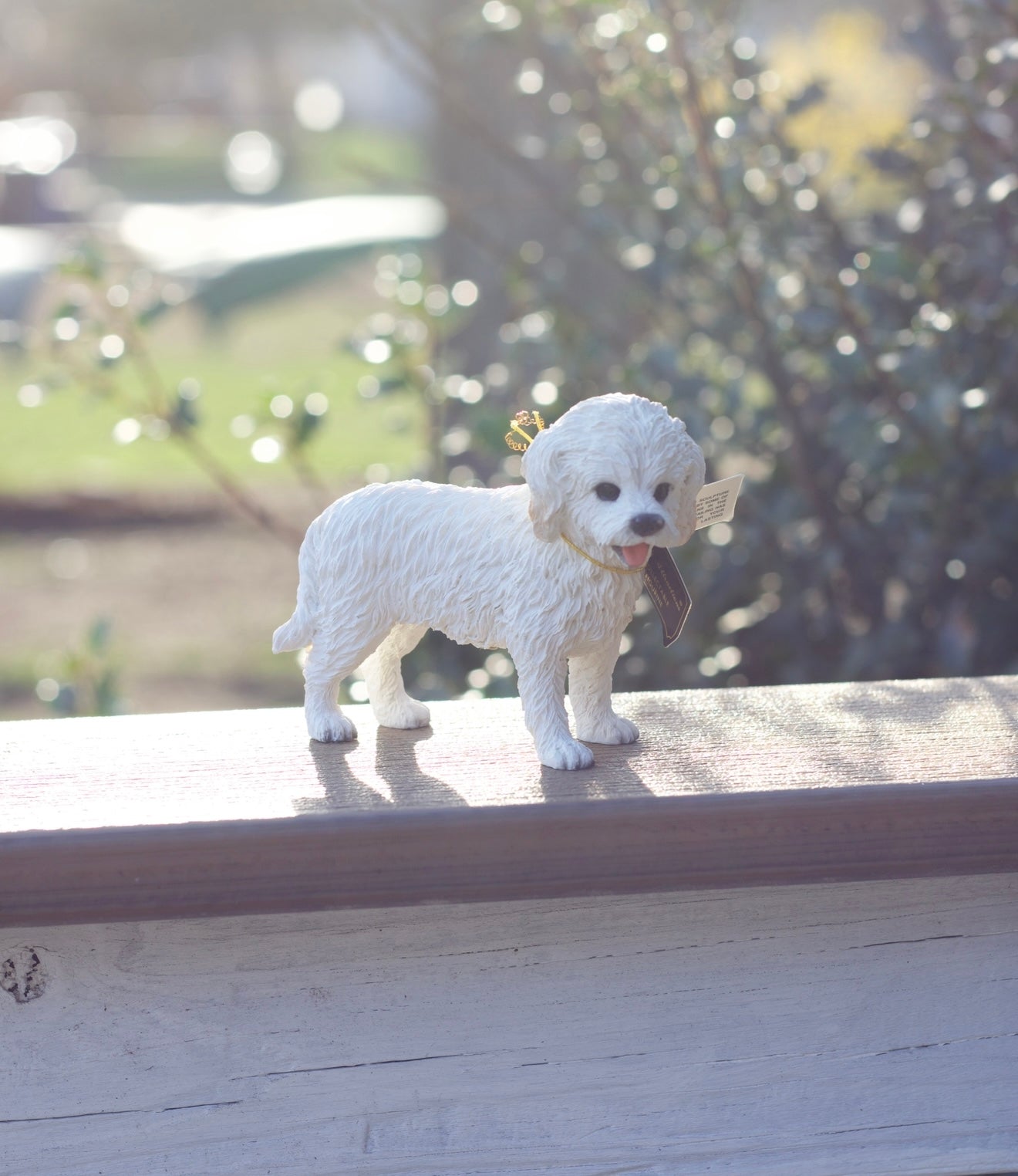 Poodle Mix Dog Figurine