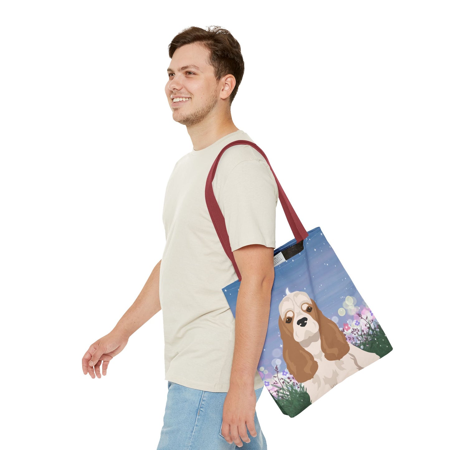 Cocker Spaniel Dog Tote Bag 16x16