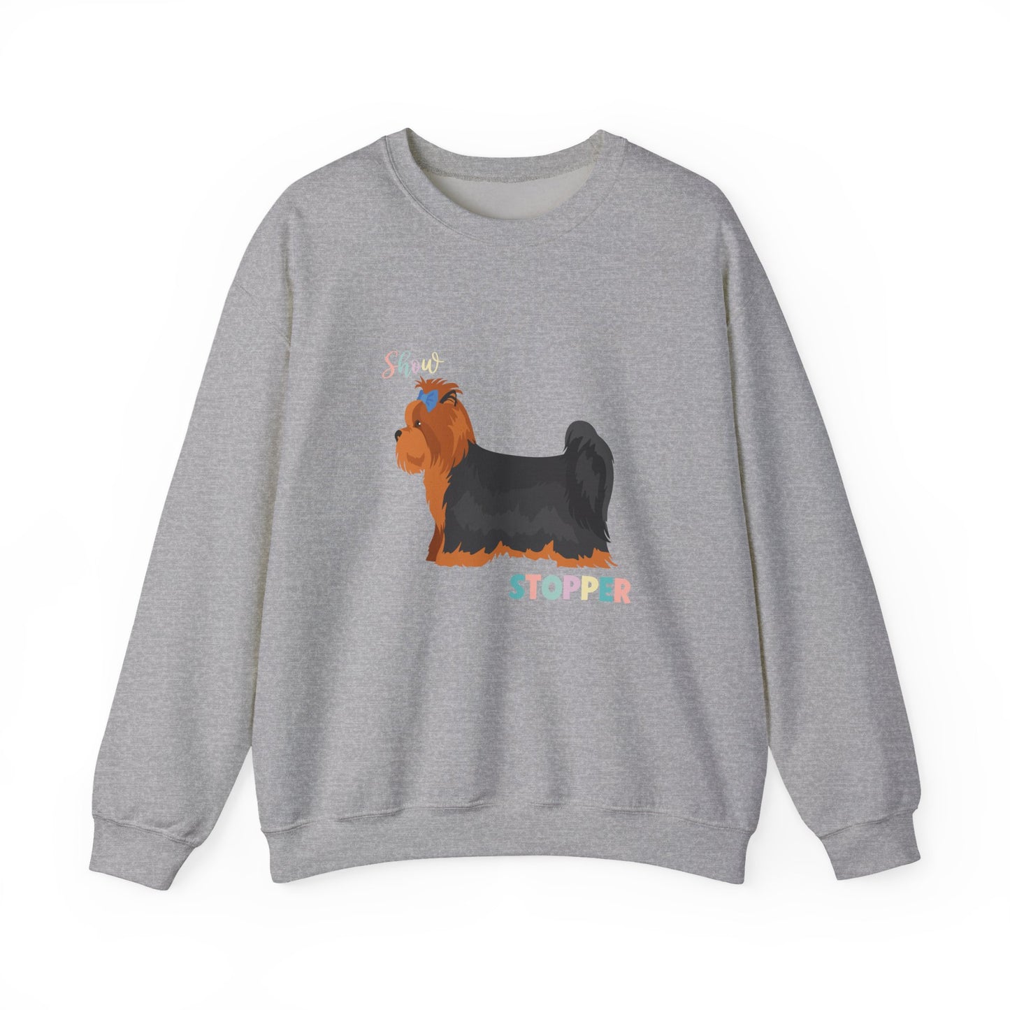 Yorkshire Terrier Dog Unisex Heavy Blend Crewneck Sweatshirt