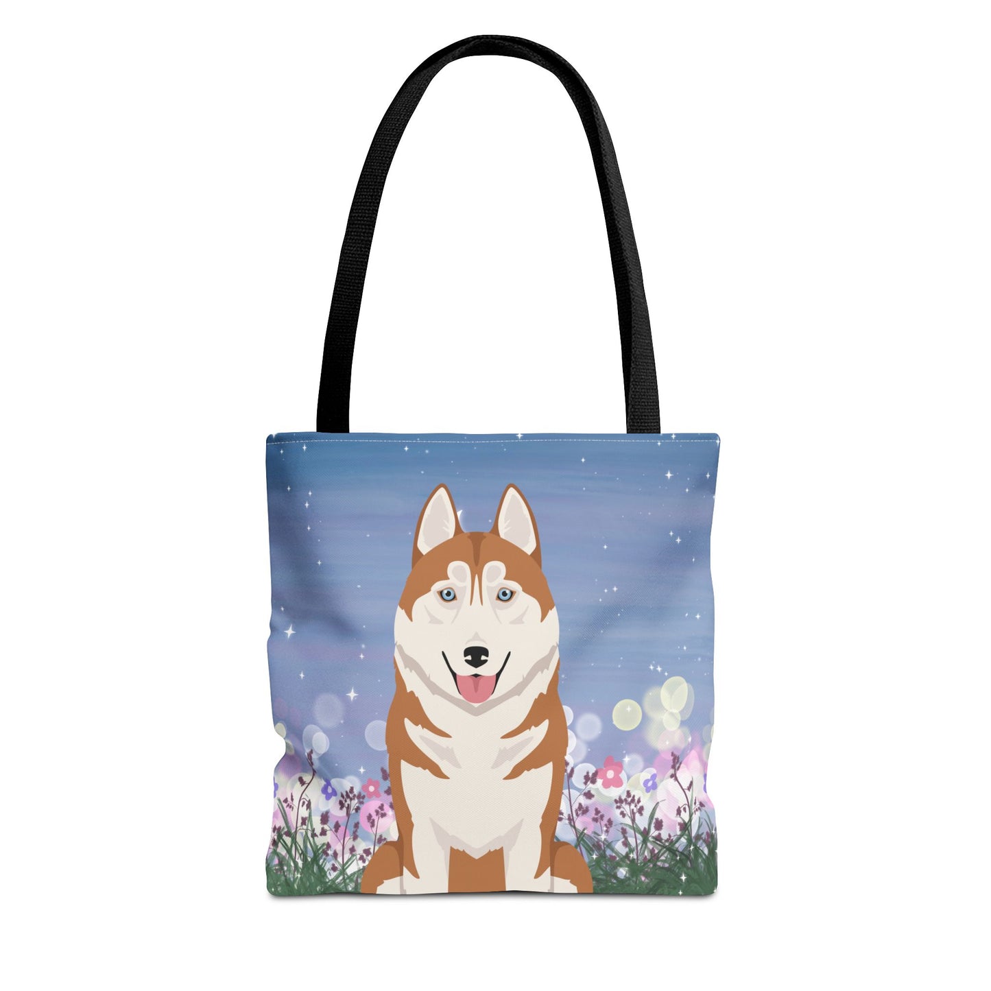 Siberian Husky Dog Tote Bag 13x13