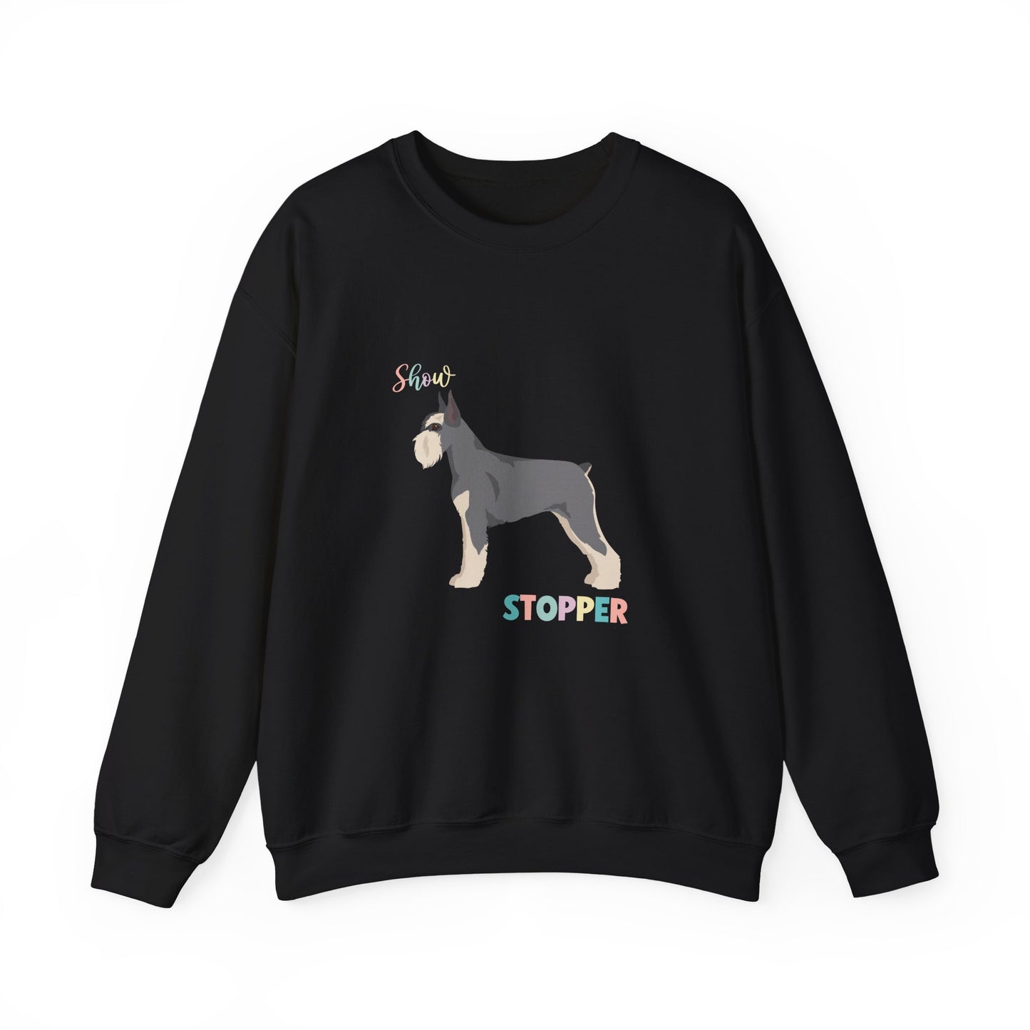 Schnauzer Dog Unisex Heavy Blend Crewneck Sweatshirt