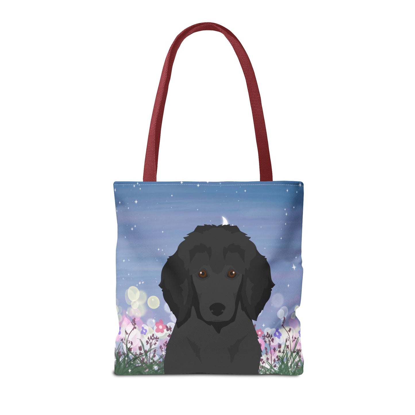 Poodle Dog Tote Bag 16x16