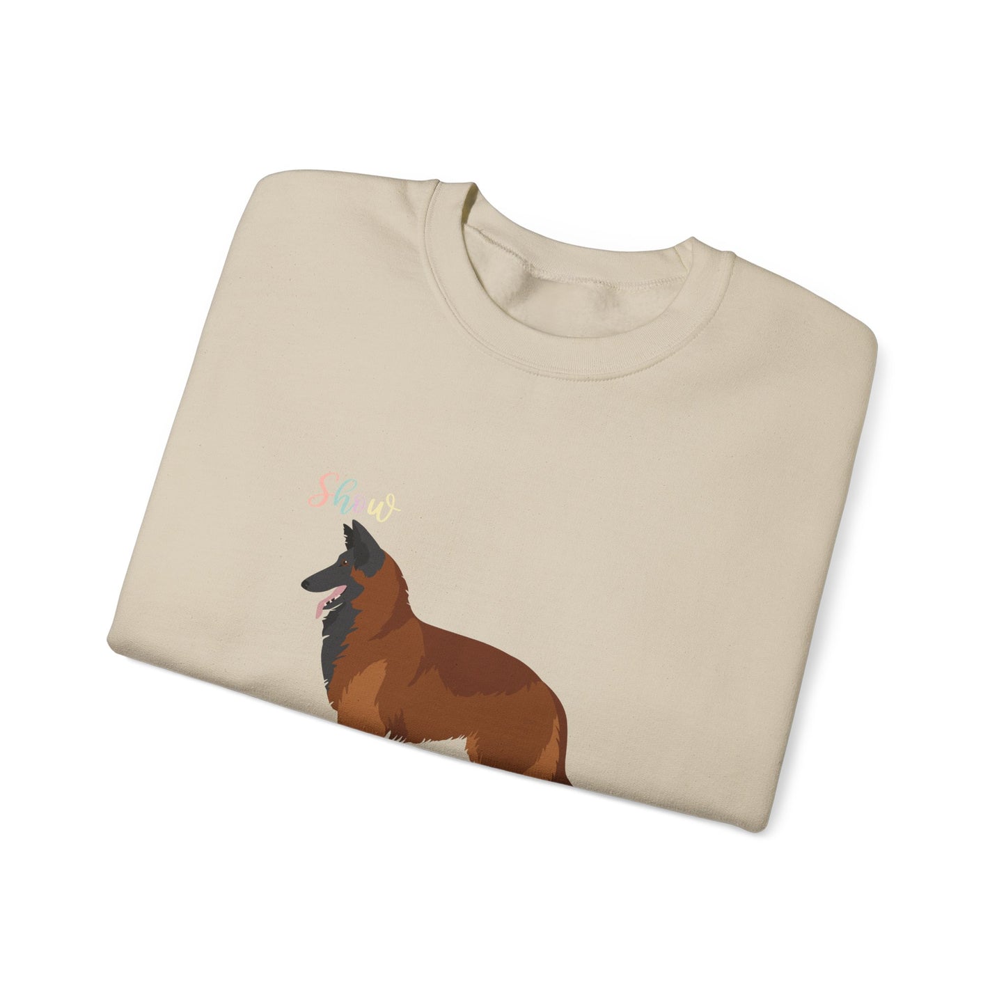 Belgian Tervuren Dog Unisex Heavy Blend Crewneck Sweatshirt