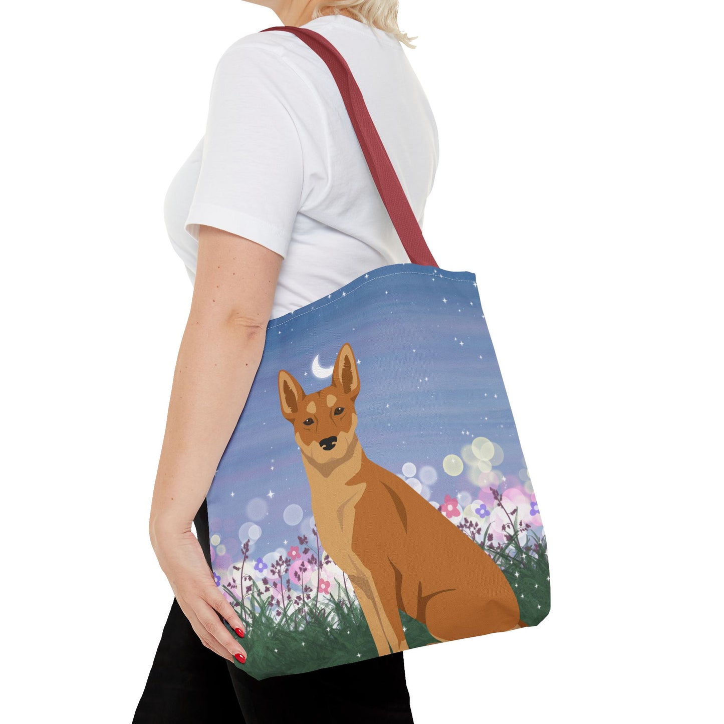 Carolina Dog Dog Tote Bag 16x16