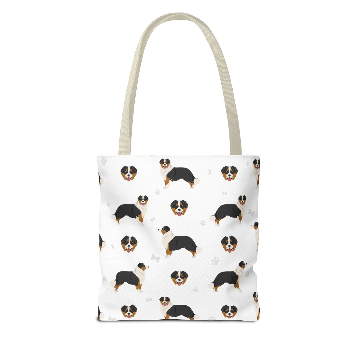 Australian Shepherd Dog Tote Bag, Aussie Dog Mom Gift