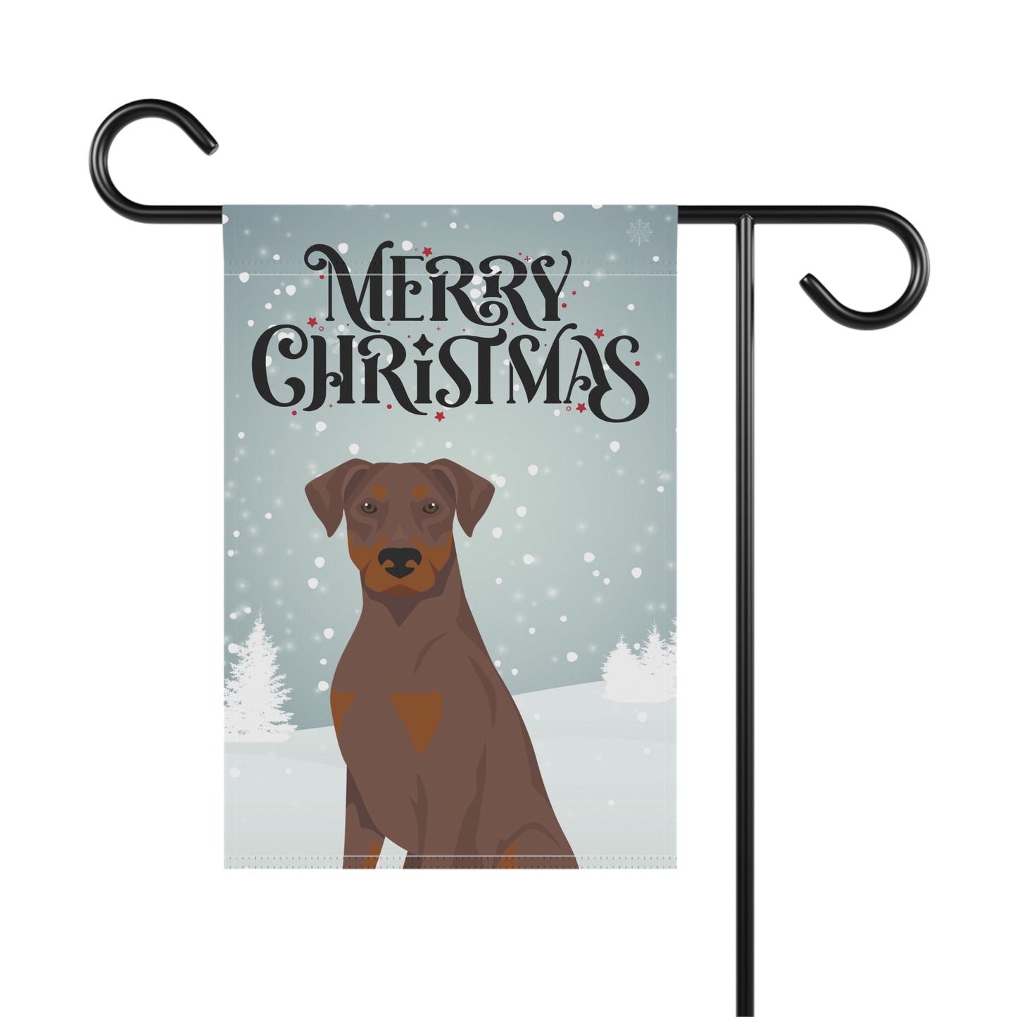 Doberman Pinscher Dog Garden Flag