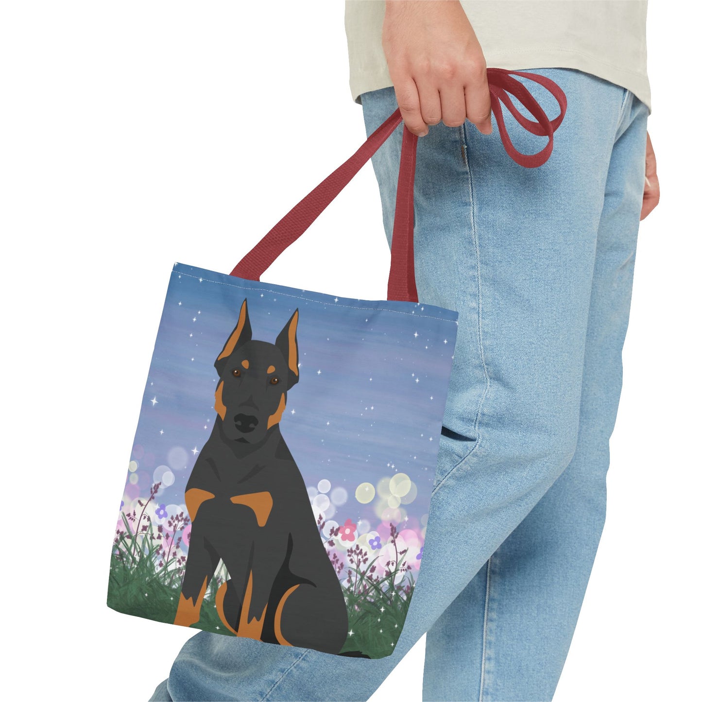 Beauceron Dog Tote Bag 13x13