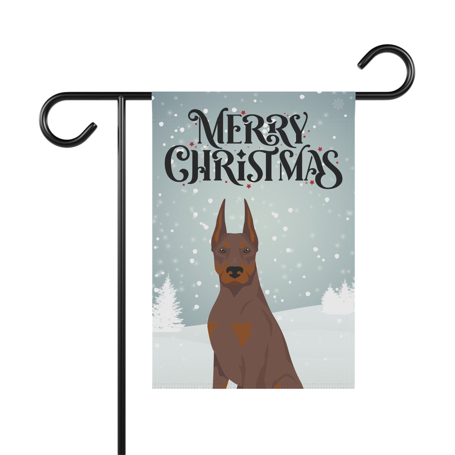 Doberman Pinscher Dog Garden Flag