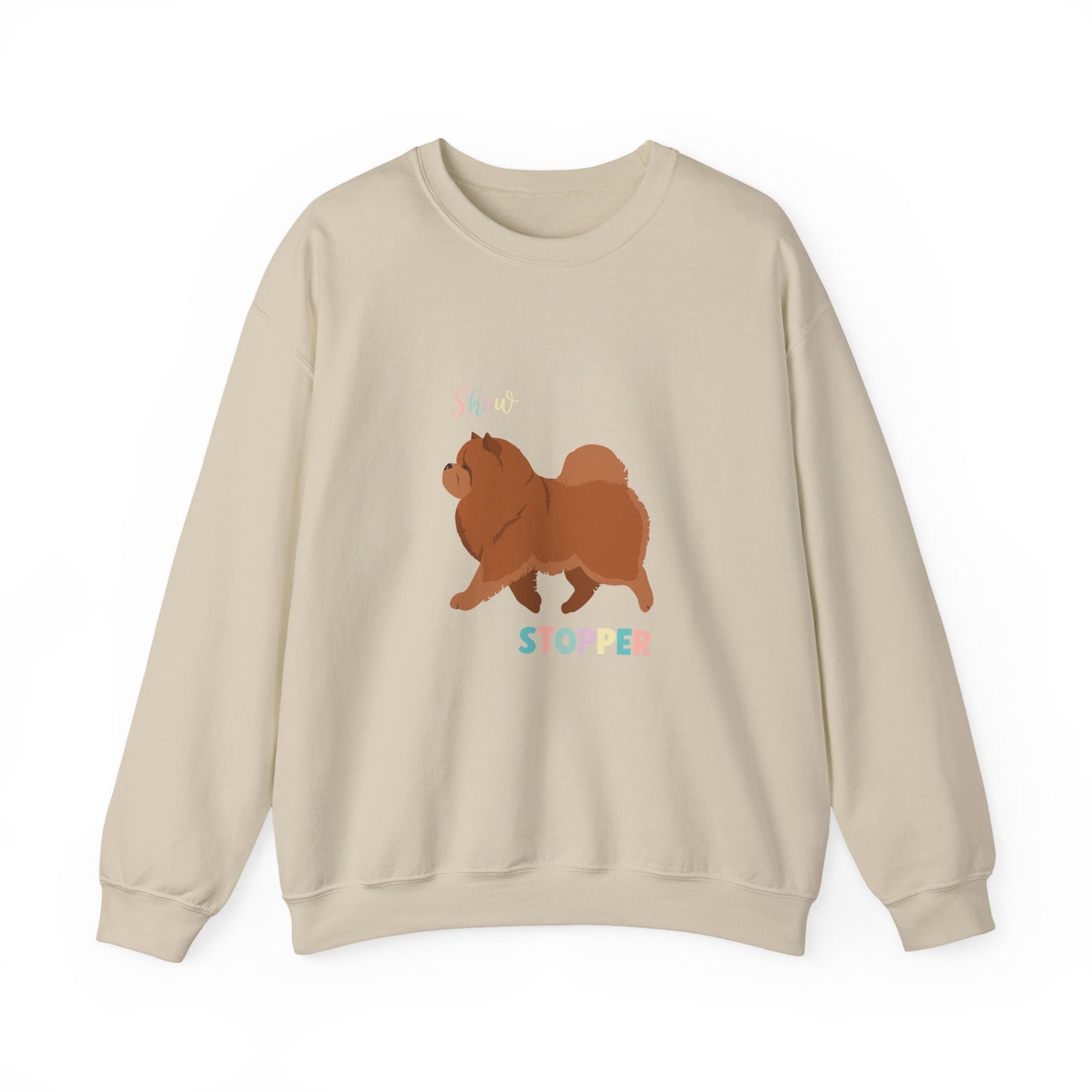 Chow Chow Dog Unisex Heavy Blend Crewneck Sweatshirt