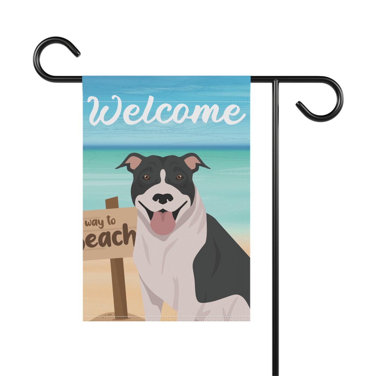 Pit Bull Dog Garden Flag