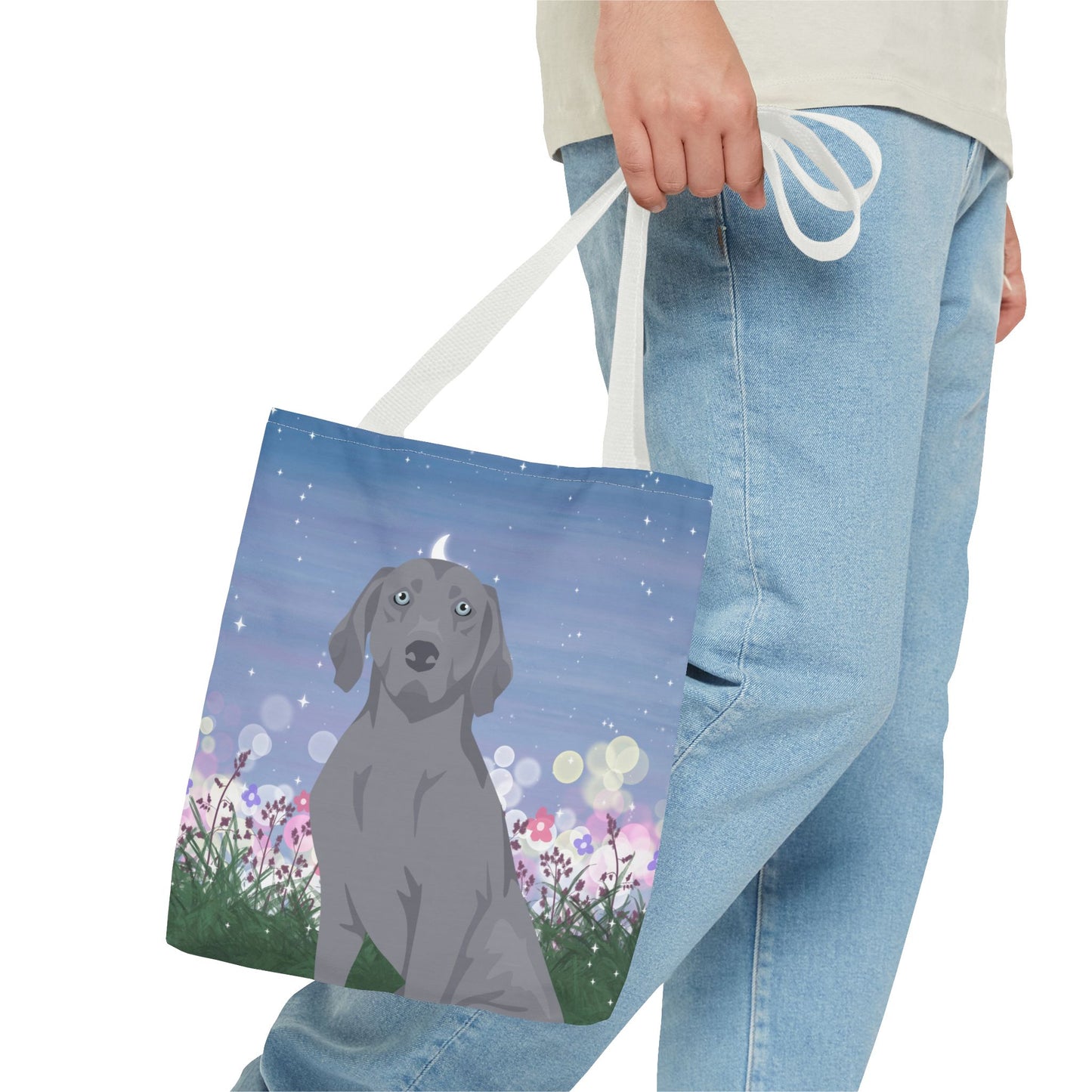 Weimaraner Dog Tote Bag 13x13