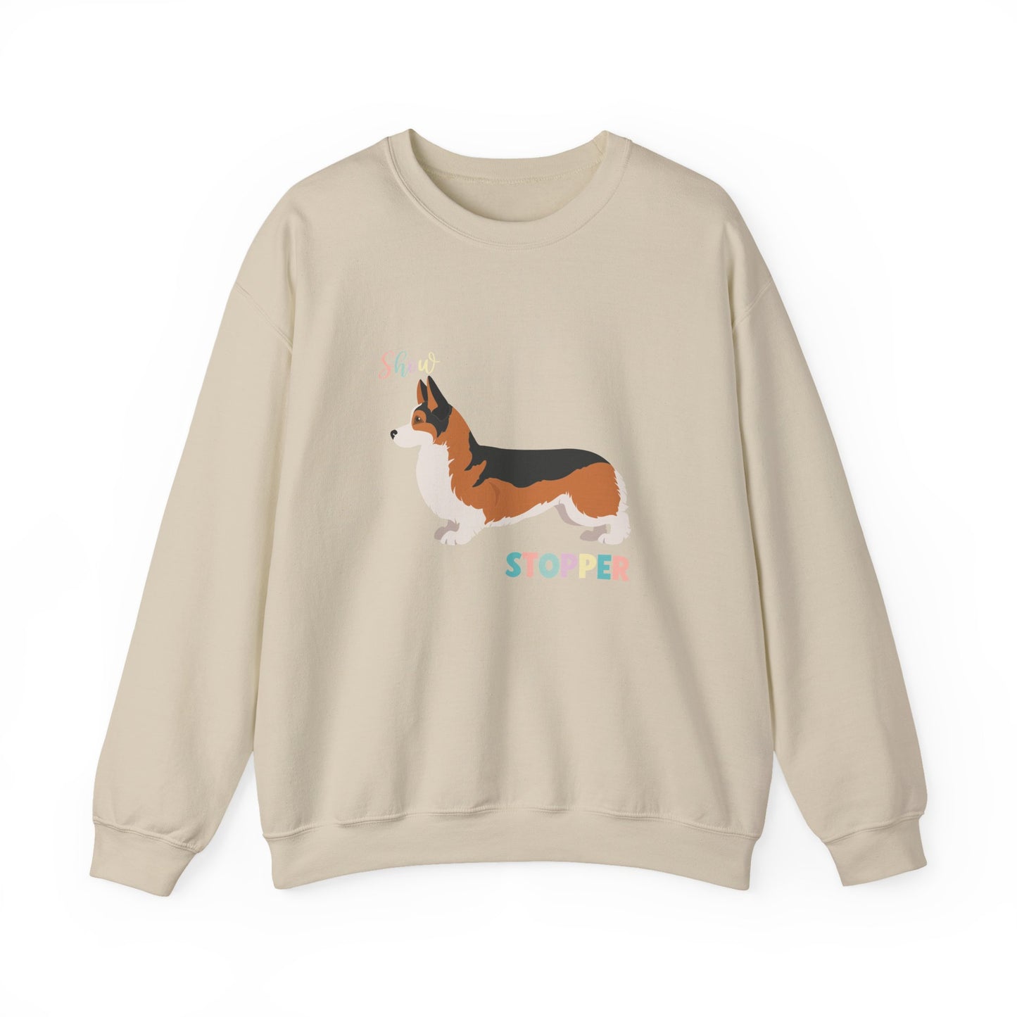 Pembroke Welsh Corgi Dog Unisex Heavy Blend Crewneck Sweatshirt