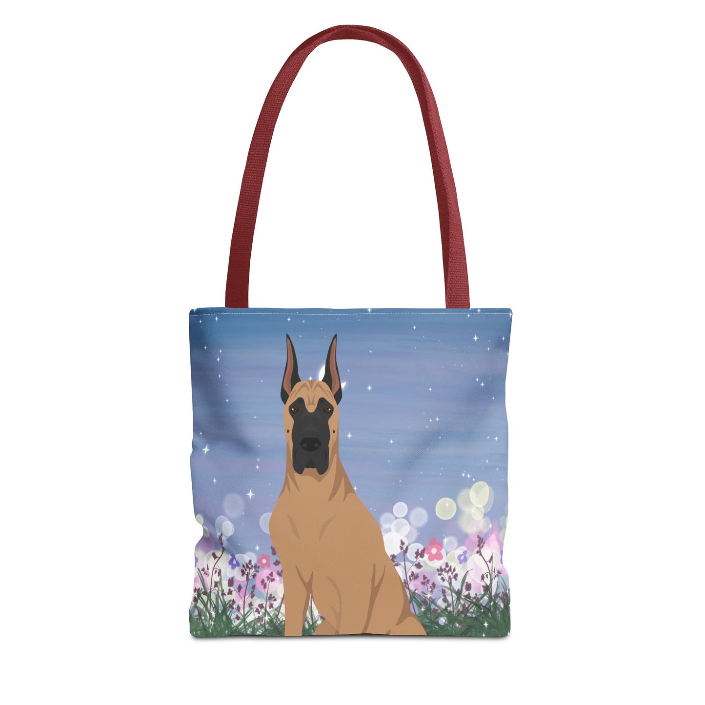 Great Dane Dog Tote Bag 13x13